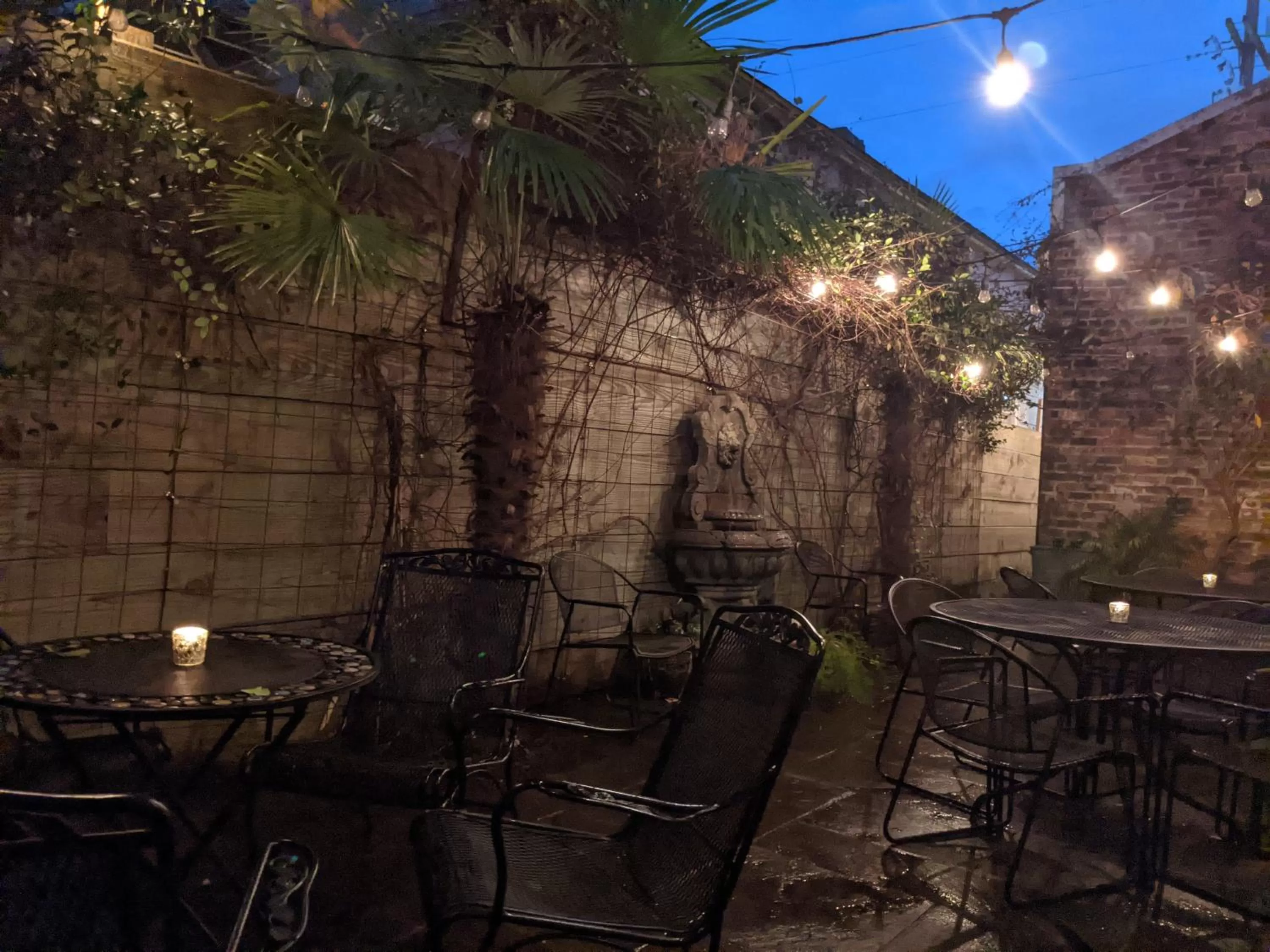 Patio in Balcony Guest House