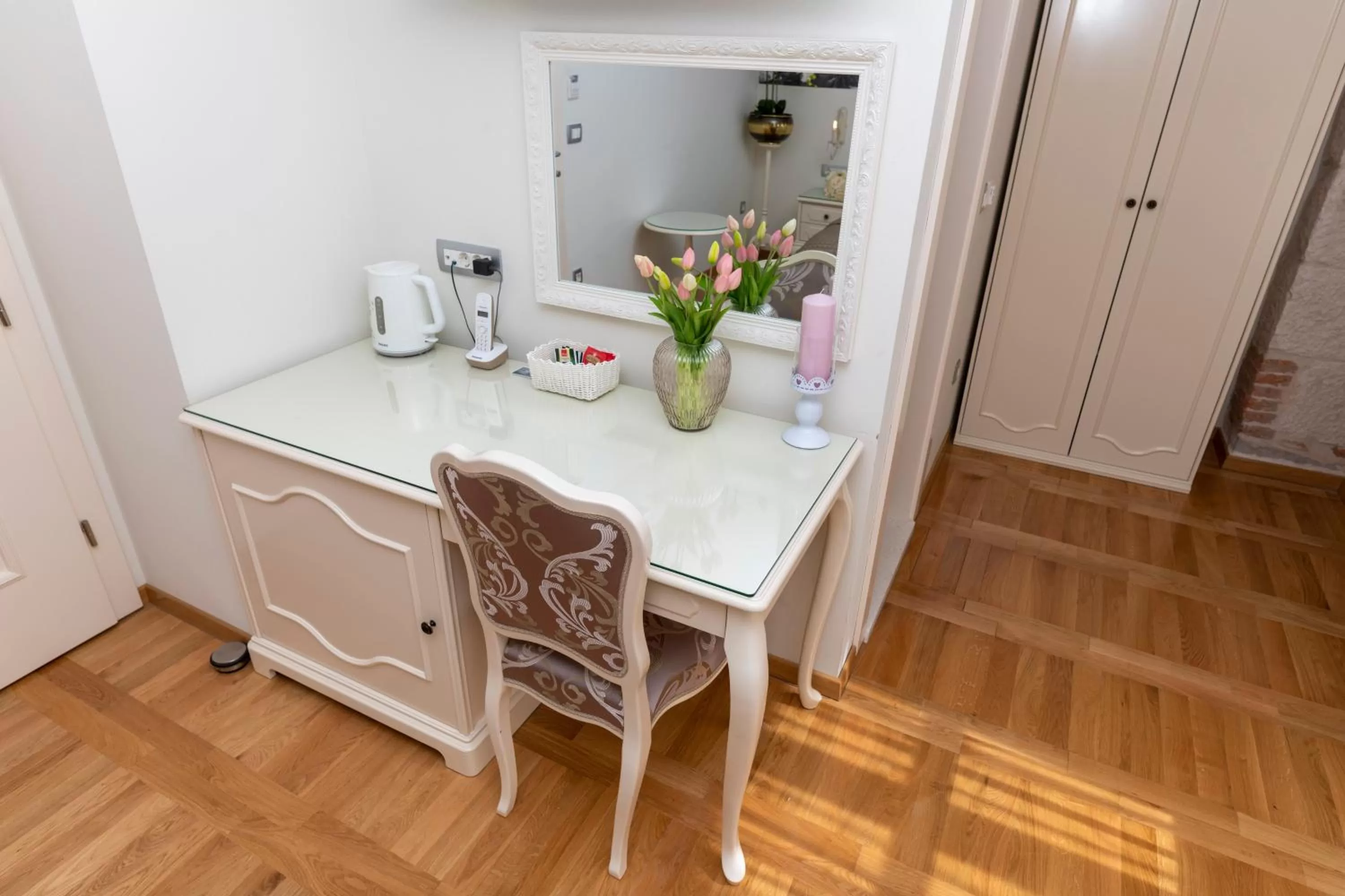 Bedroom in Deluxe Collection Hotel Kastel