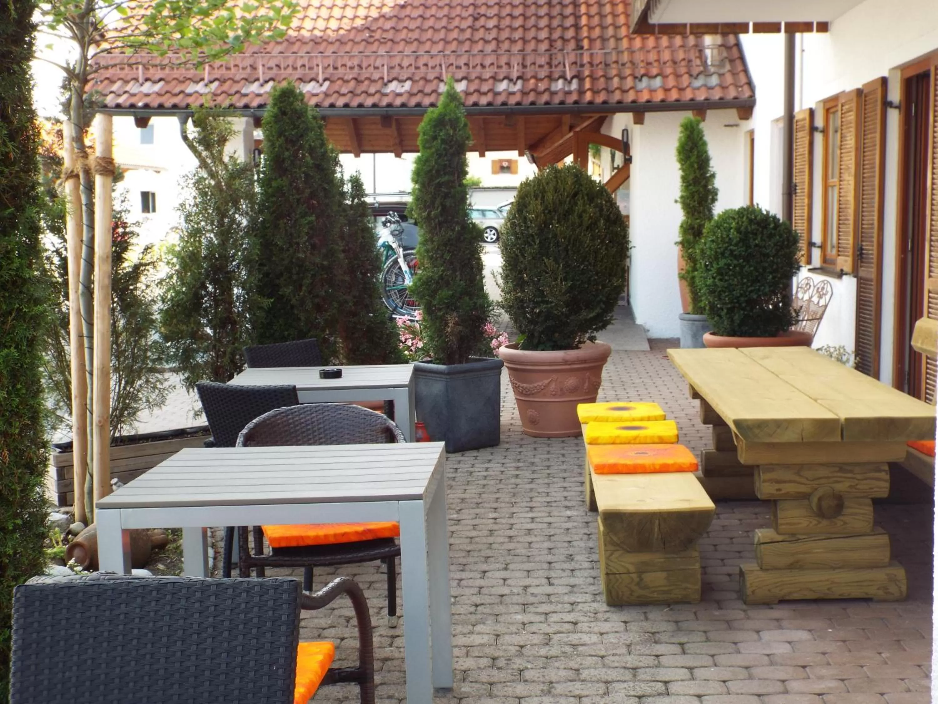 Balcony/Terrace in Hotel Isartaler Hof