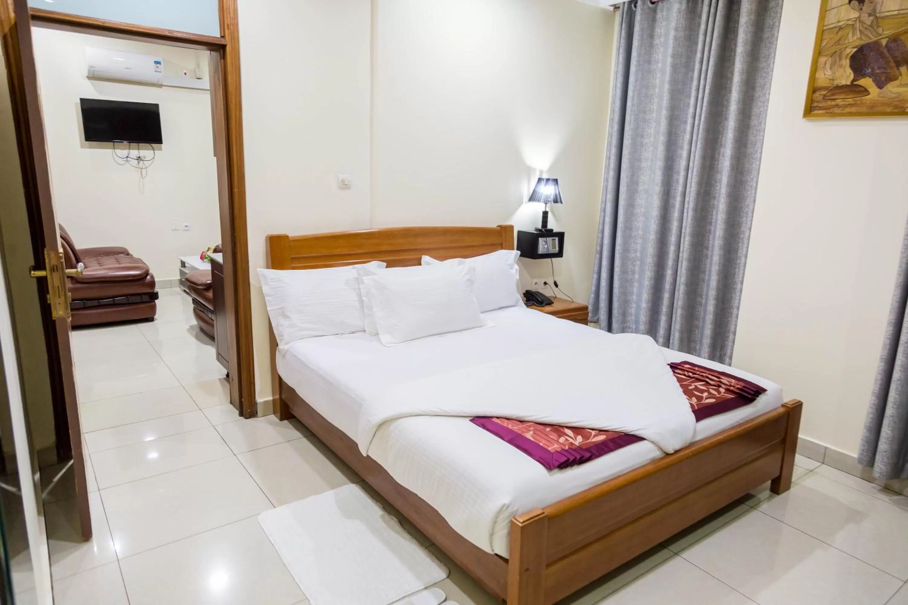 TV and multimedia, Bed in Olympic Hotel