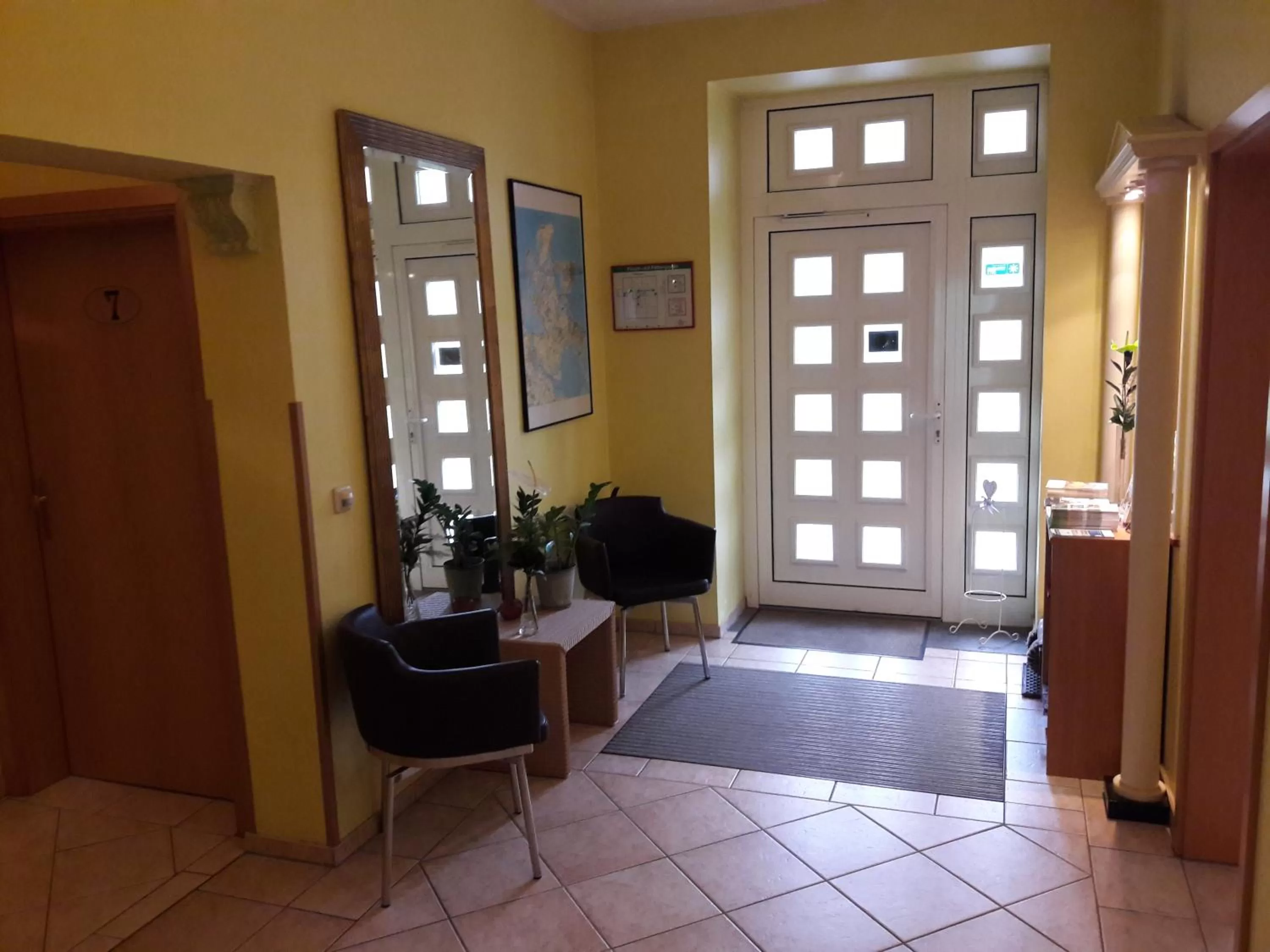 Decorative detail in Parkhotel del Mar