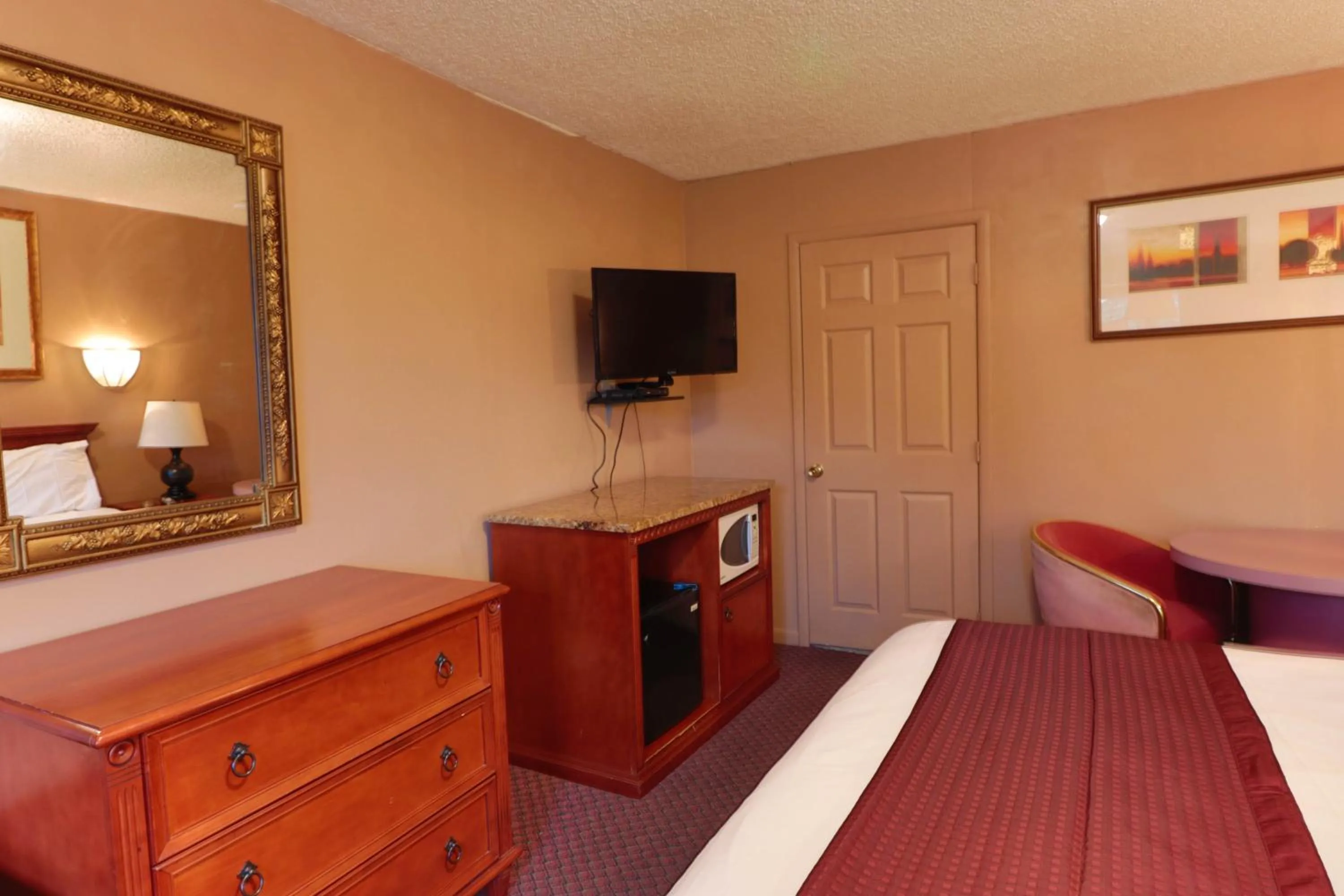 Bed in Red Carpet Inn Berlin