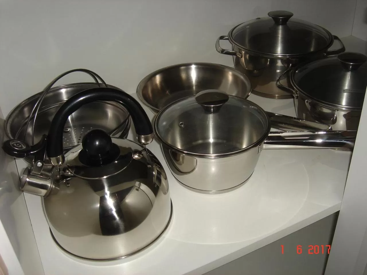 Kitchen/Kitchenette in Wall Street Flat Service