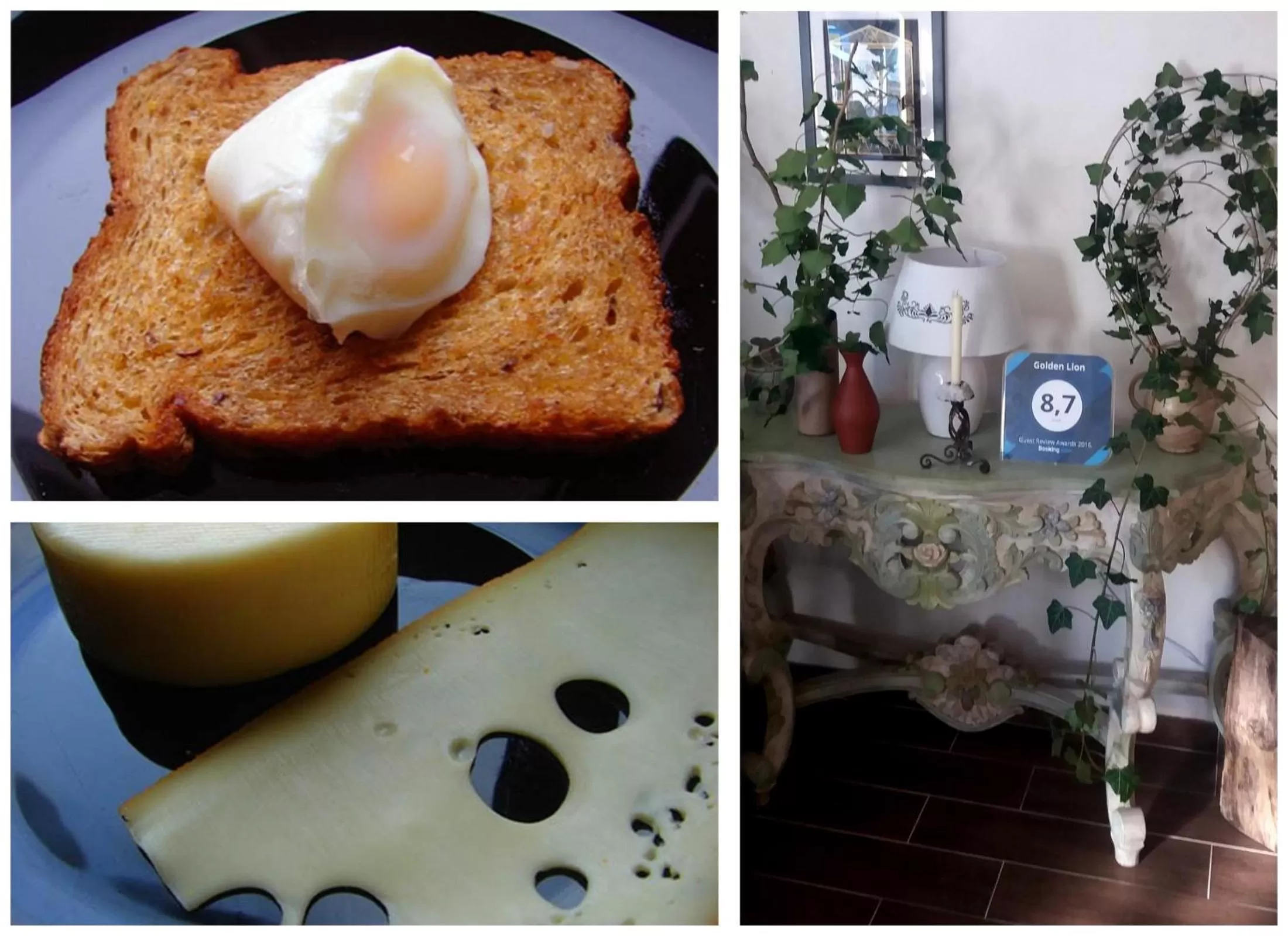 Facade/entrance, Food in Golden Lion