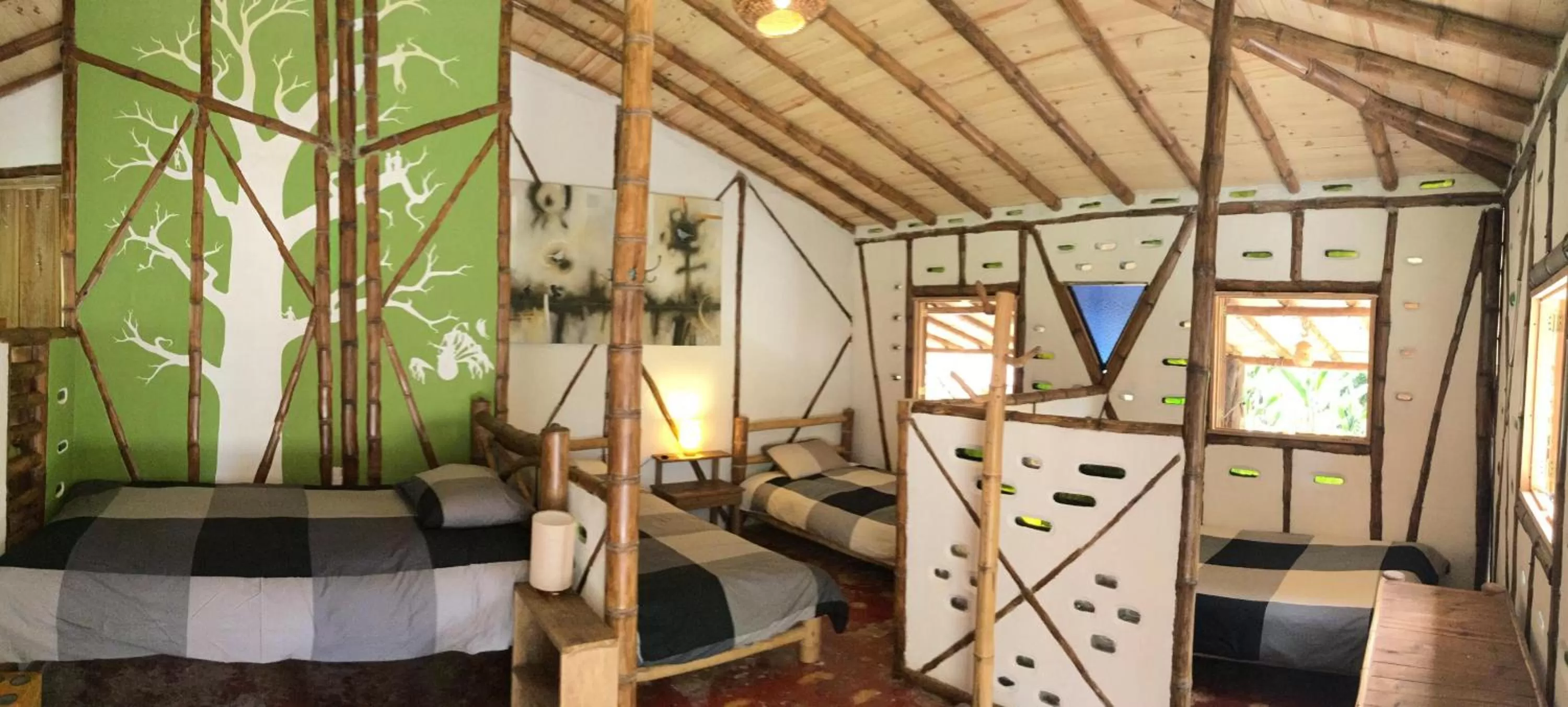 Bed in Hotel La Casa de Francois