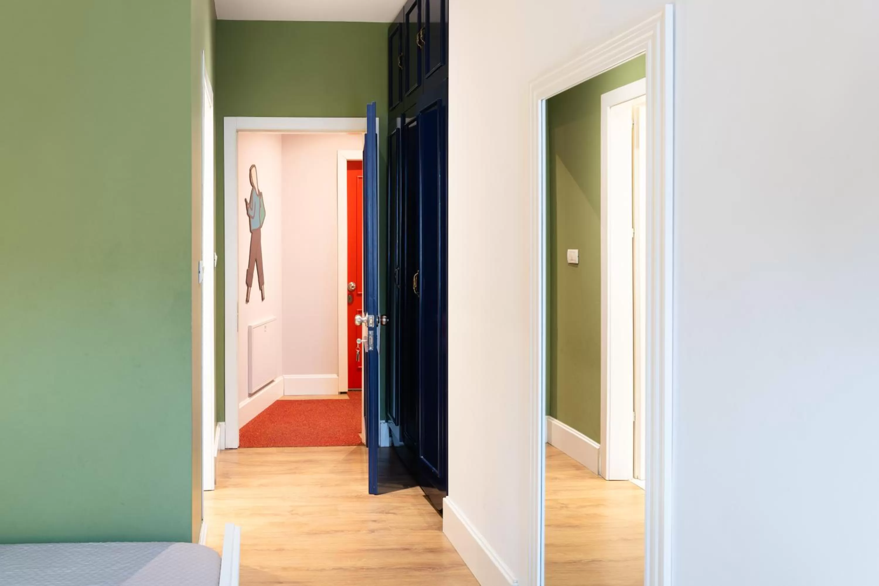 Bed in Artistic Tirana Blloku