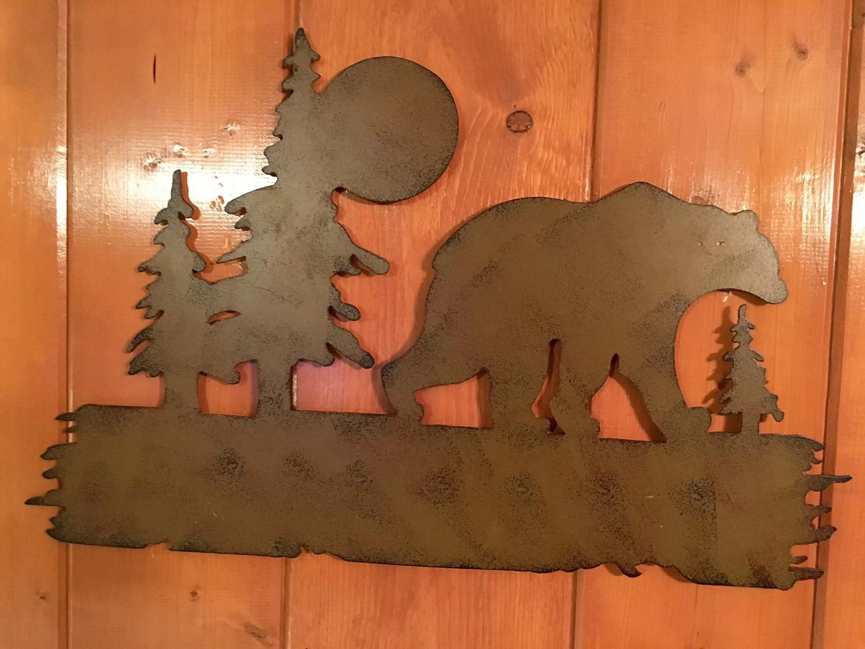 Decorative detail in Park Motel and Cabins