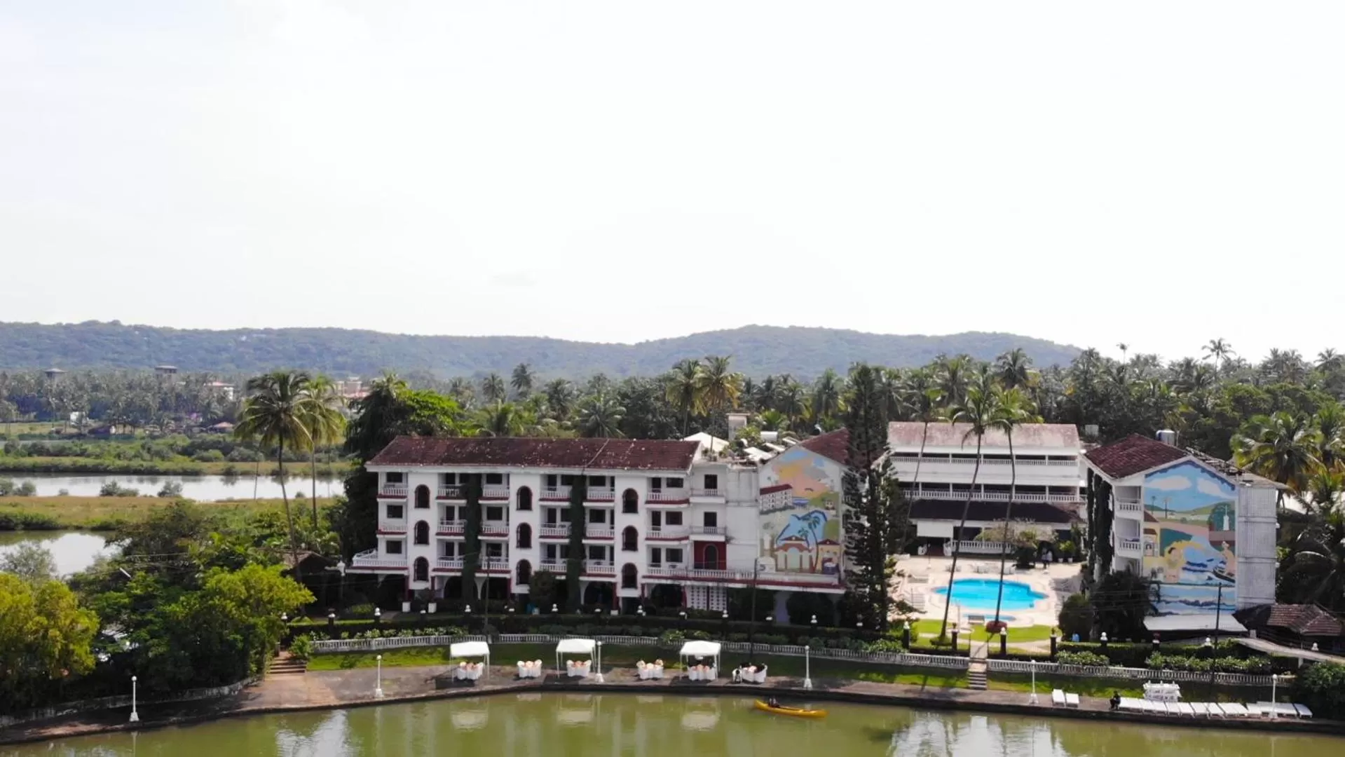 Pool view in Resorte Marinha Dourada