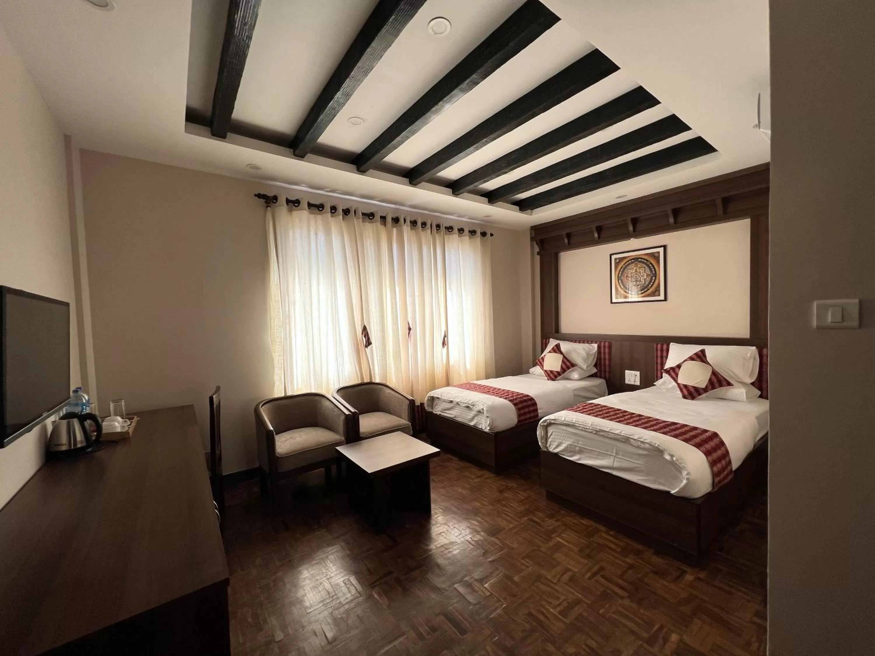 Bed in Mandala Heritage Inn