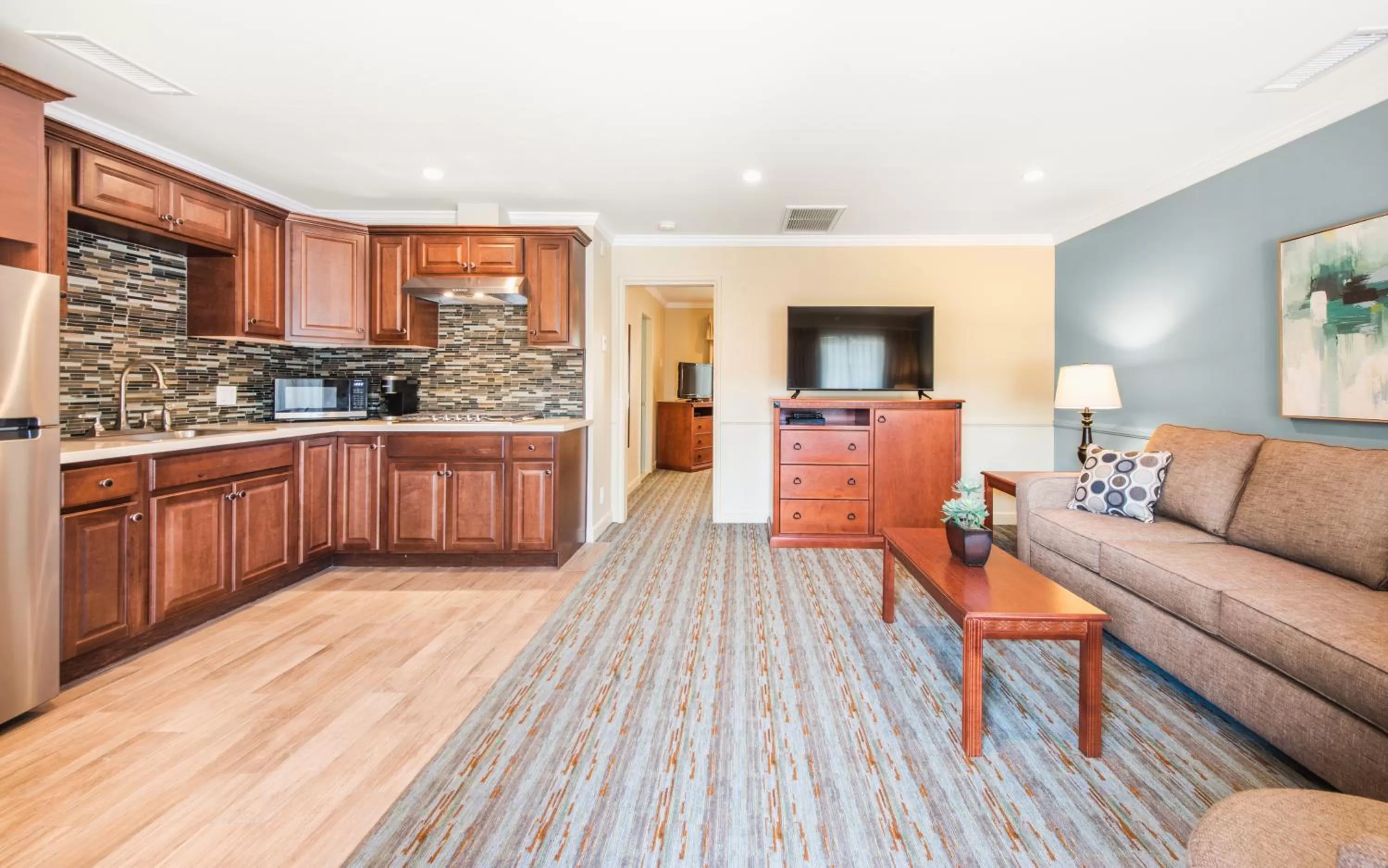 Living room in Brisas Del Mar Inn at the Beach