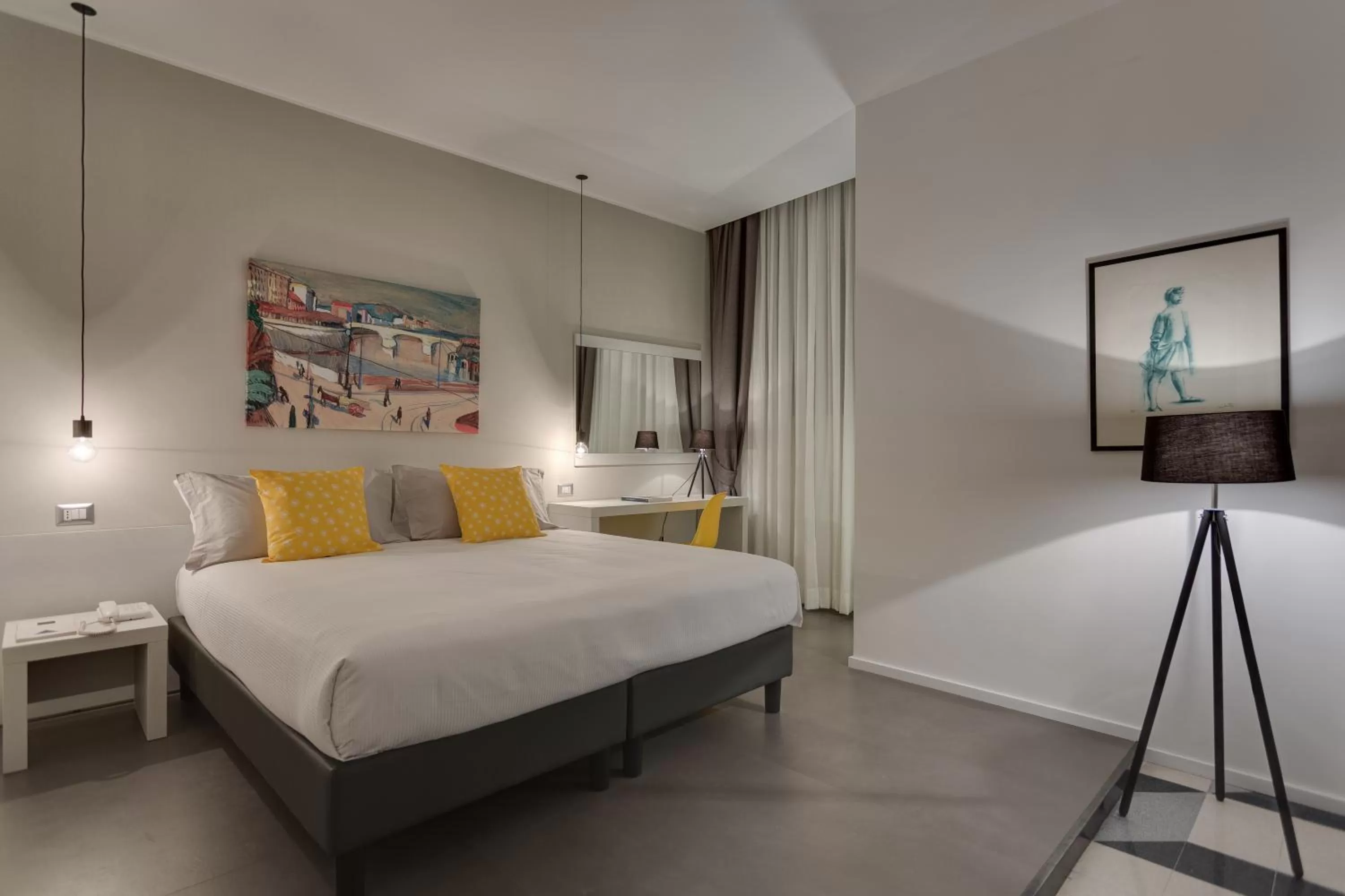 Bedroom, Bed in Navona Theatre Hotel