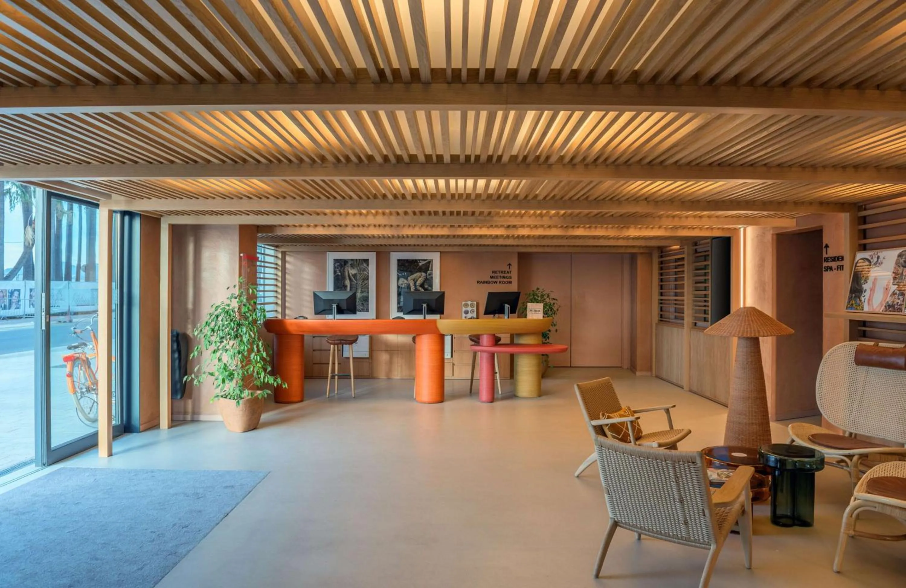 Lobby or reception in Canopy by Hilton Cannes