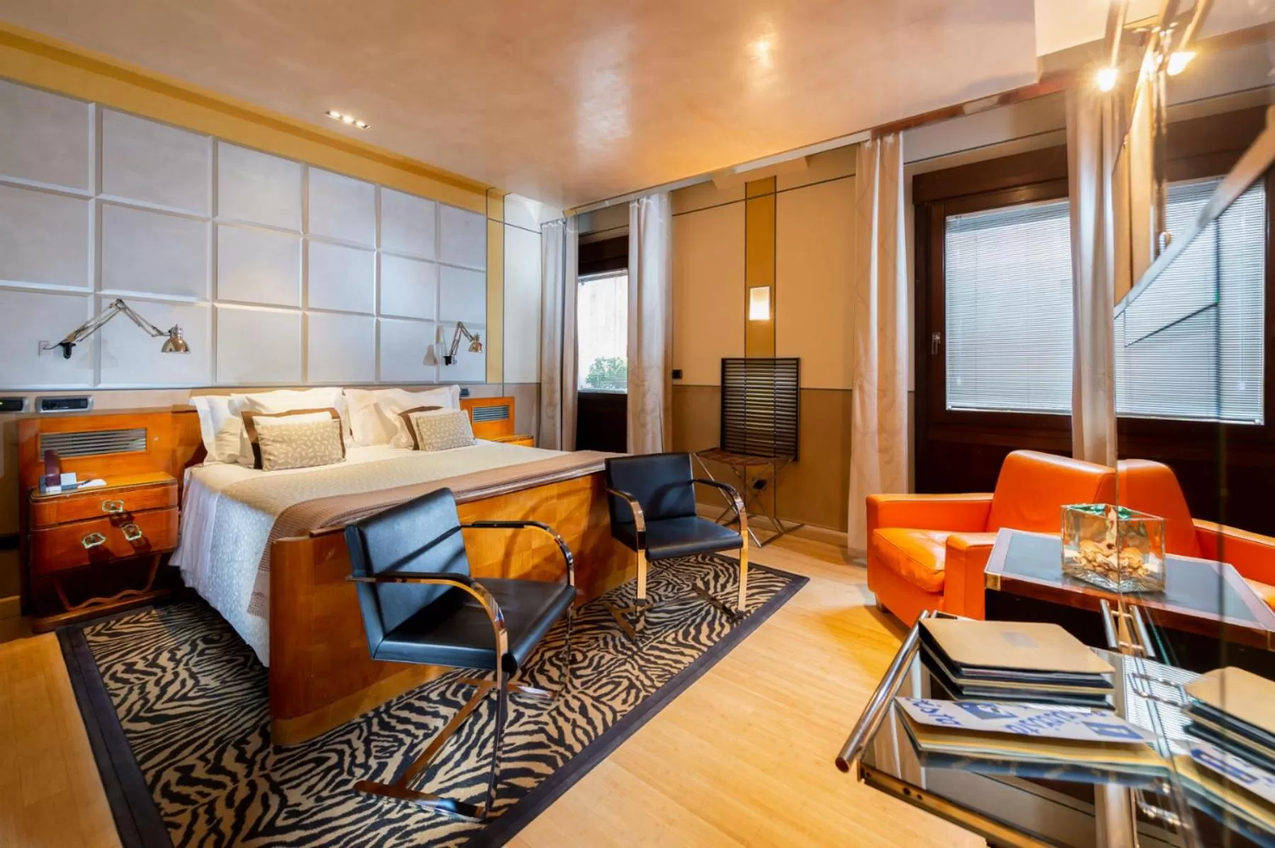 Seating area, Bed in Ca' Pisani Hotel