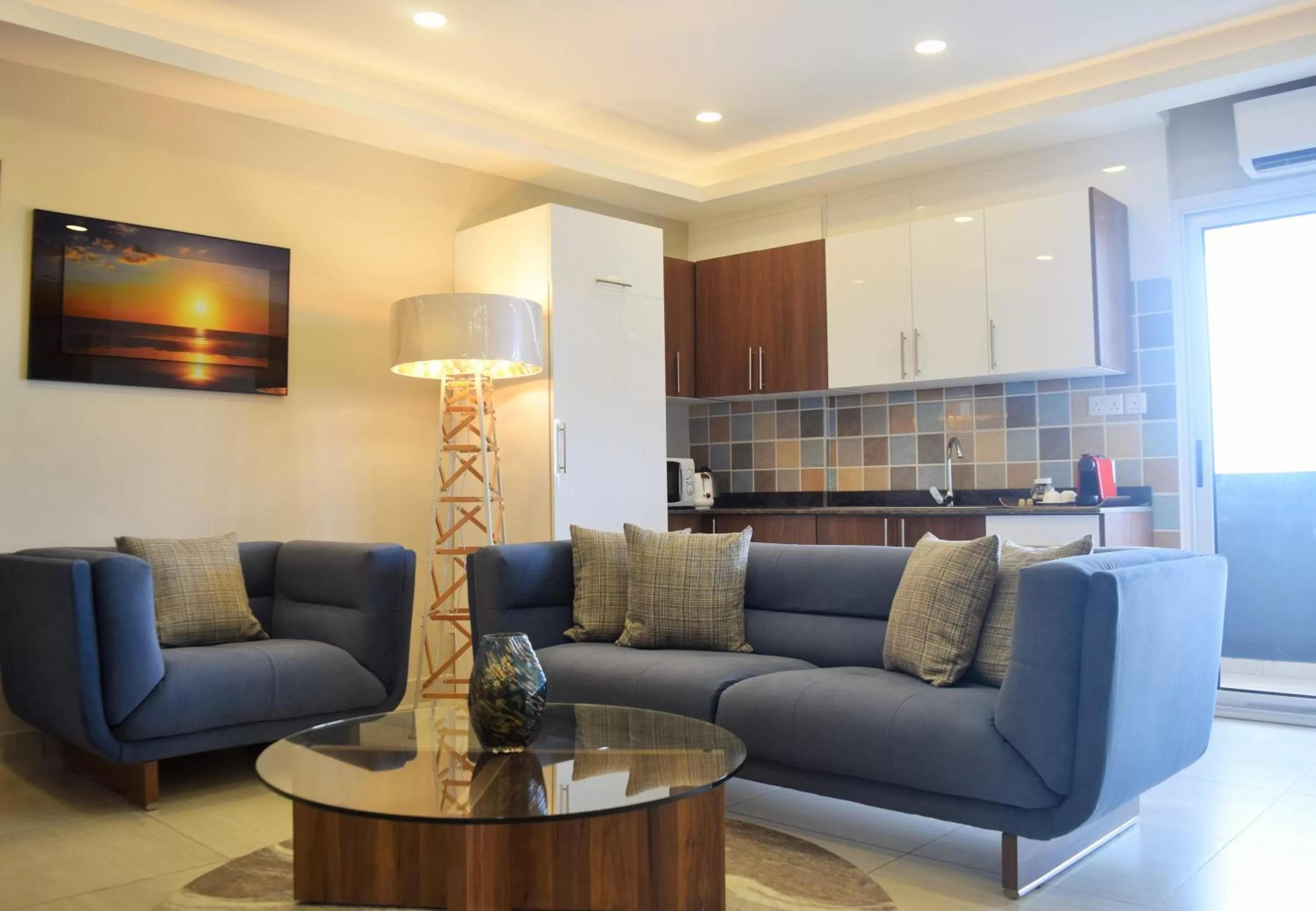 Living room, Seating Area in Montecito Apartments