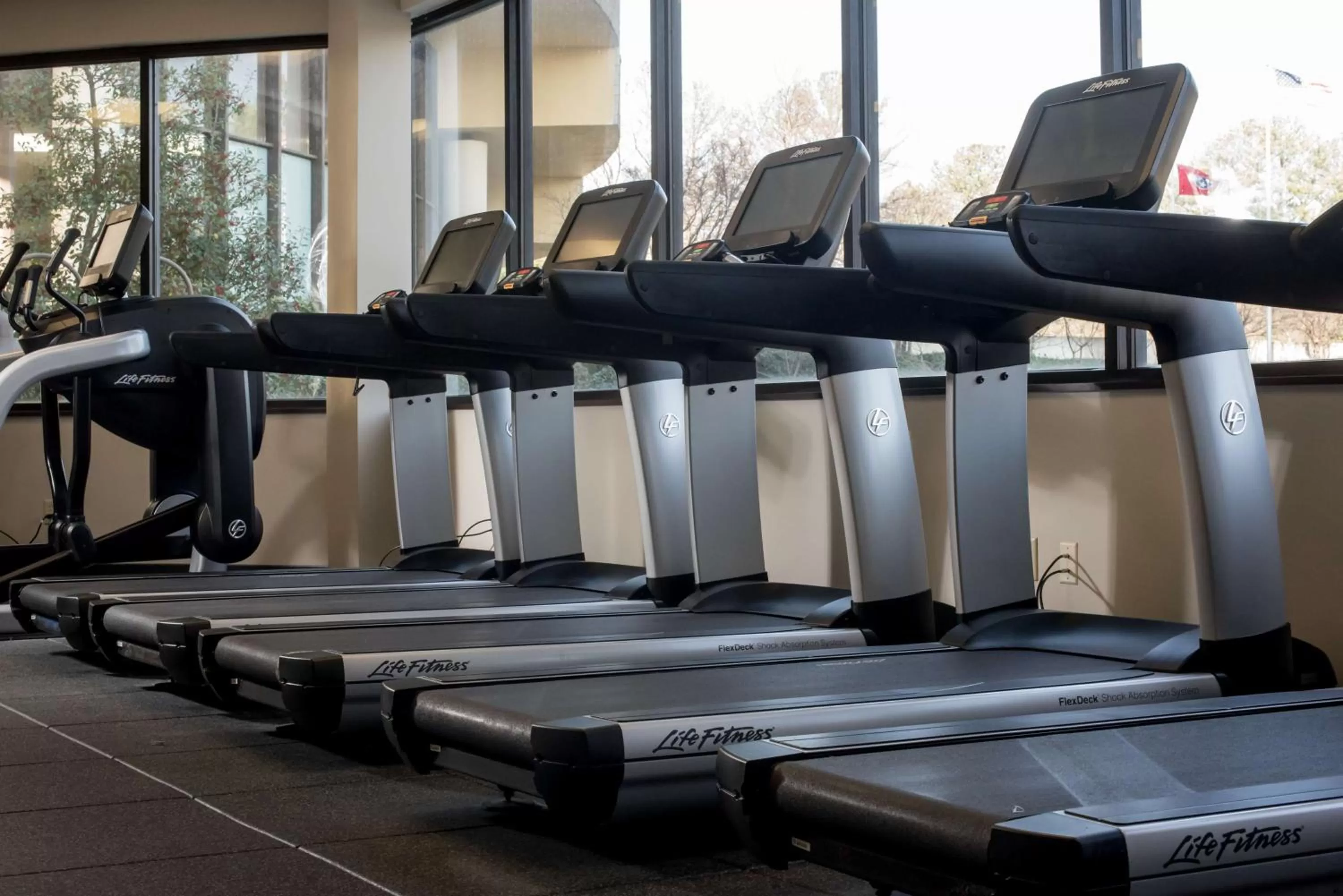 Fitness centre/facilities in Hilton Memphis