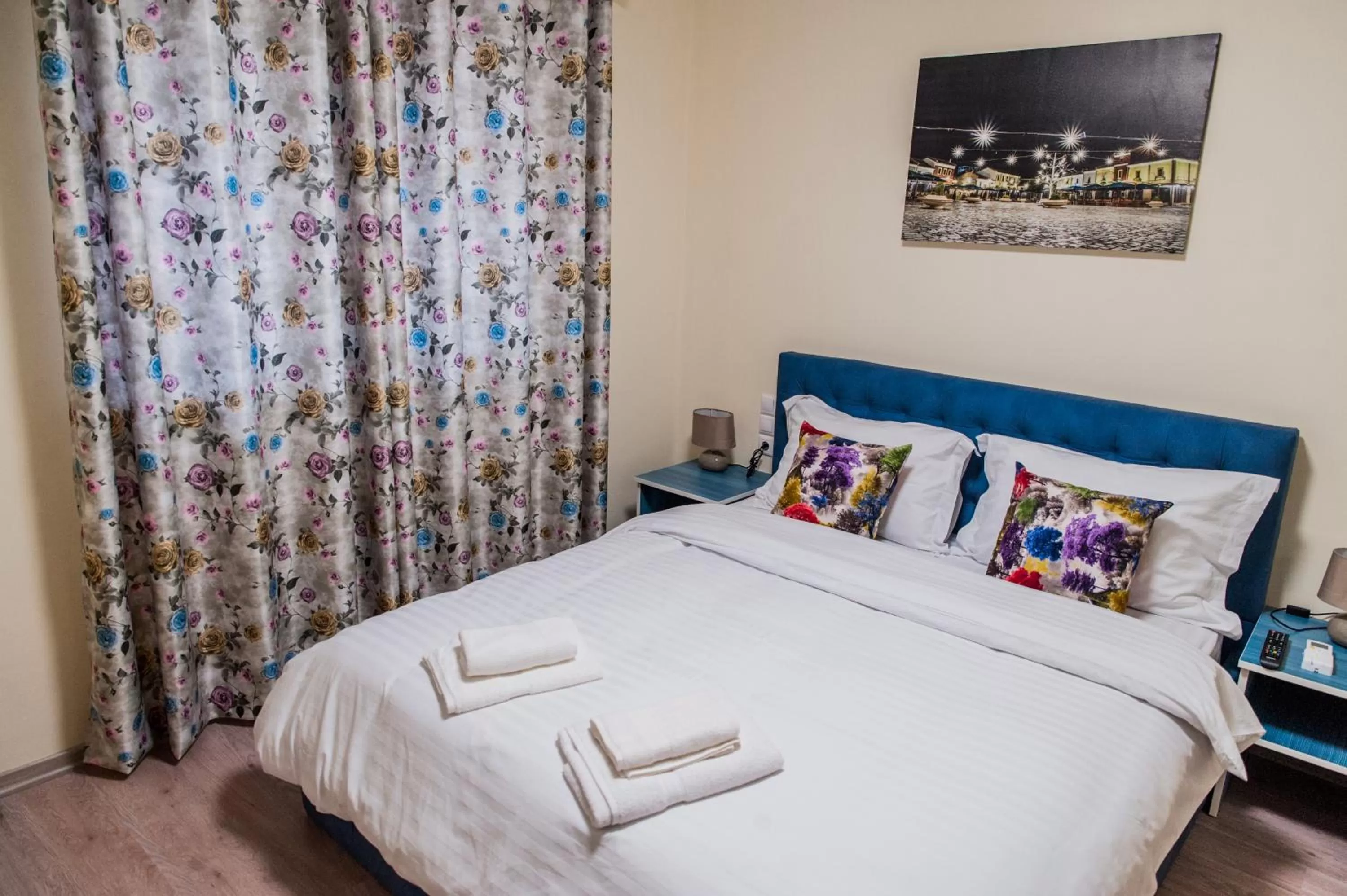 Bed in KorcaSmileHotel