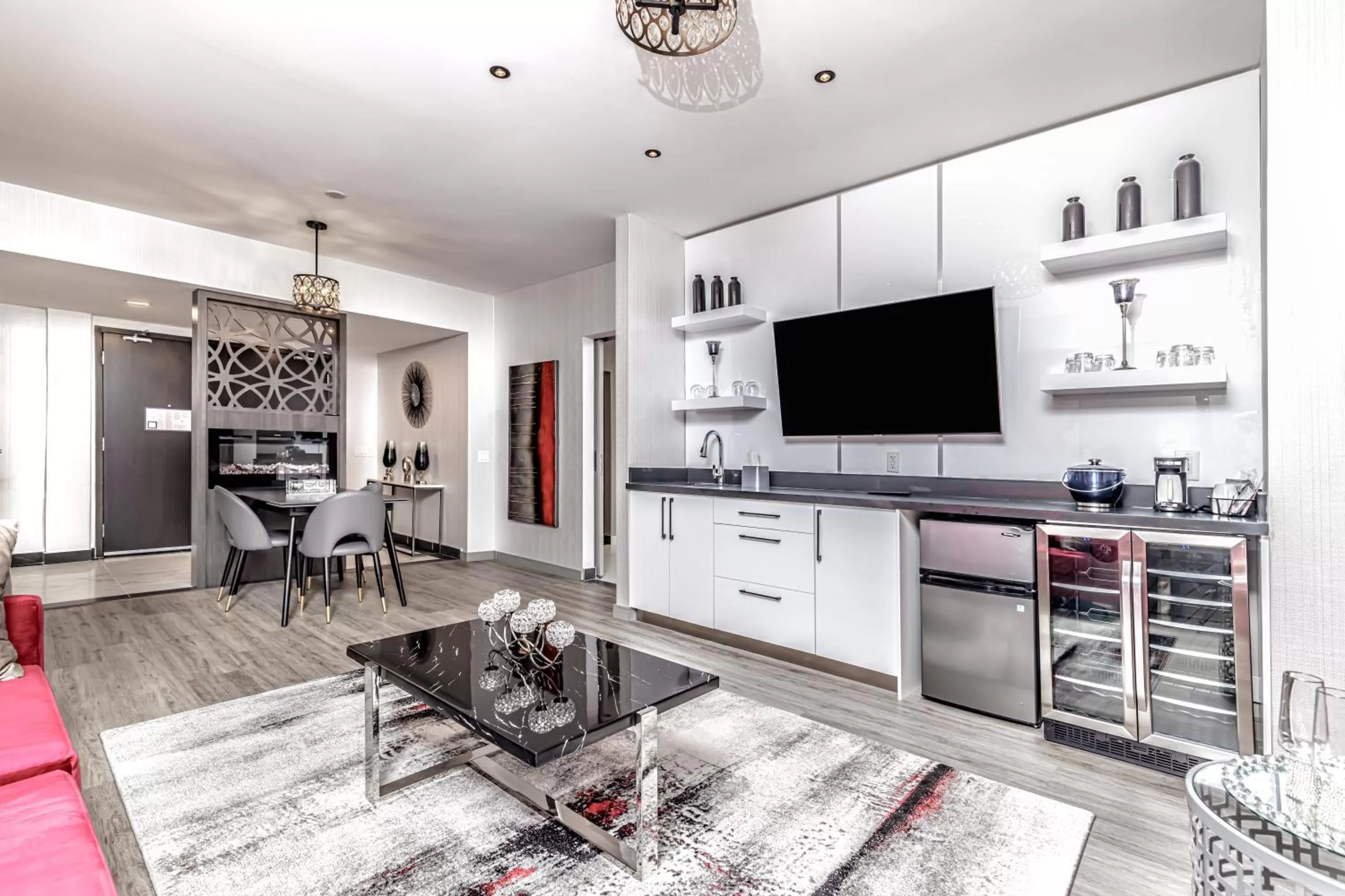 Living room in Hyatt Place Toronto-Brampton