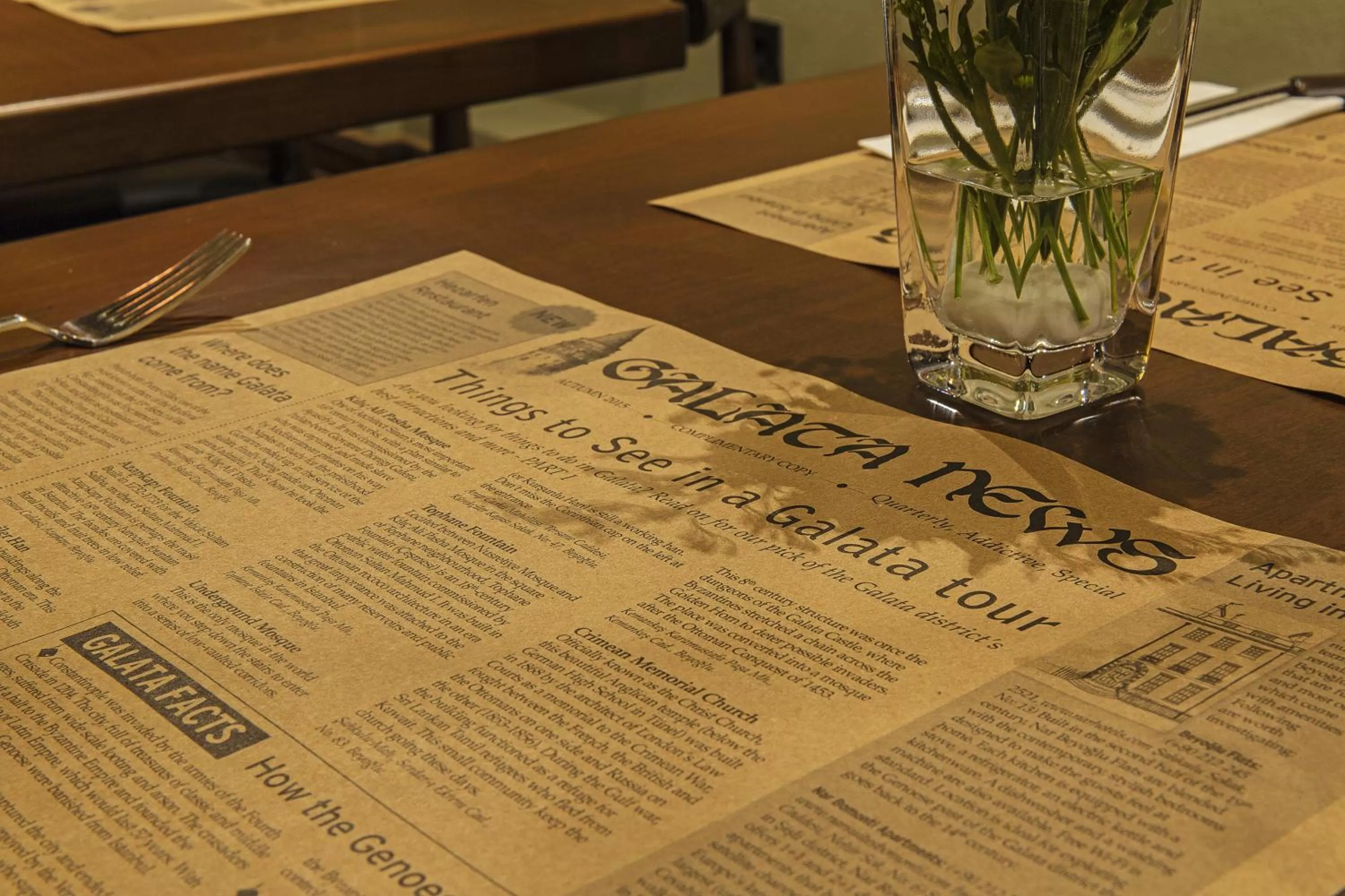 Decorative detail in Meroddi Galata Mansion