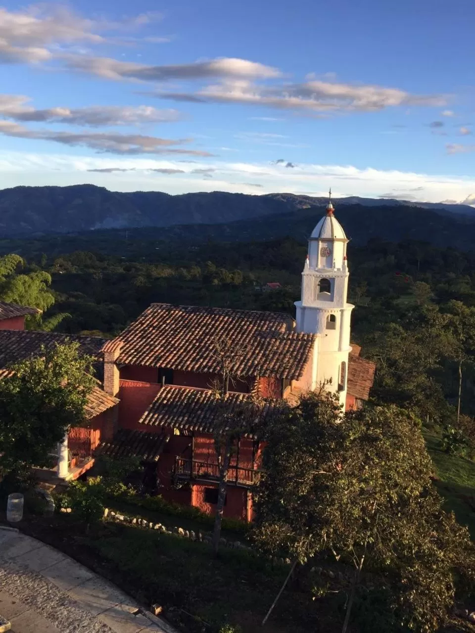 Property building, Bird's-eye View in Monasterio San Agustín, Colombia