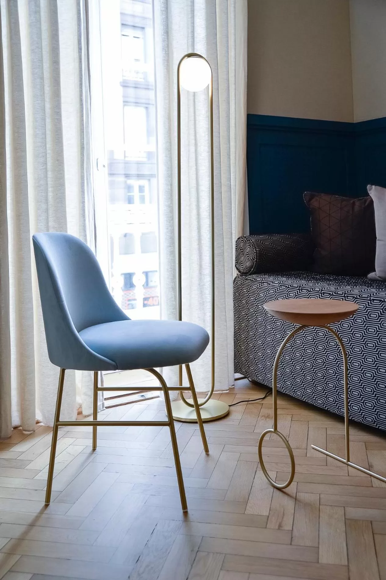 Seating area in HANNONG Hotel & Wine Bar