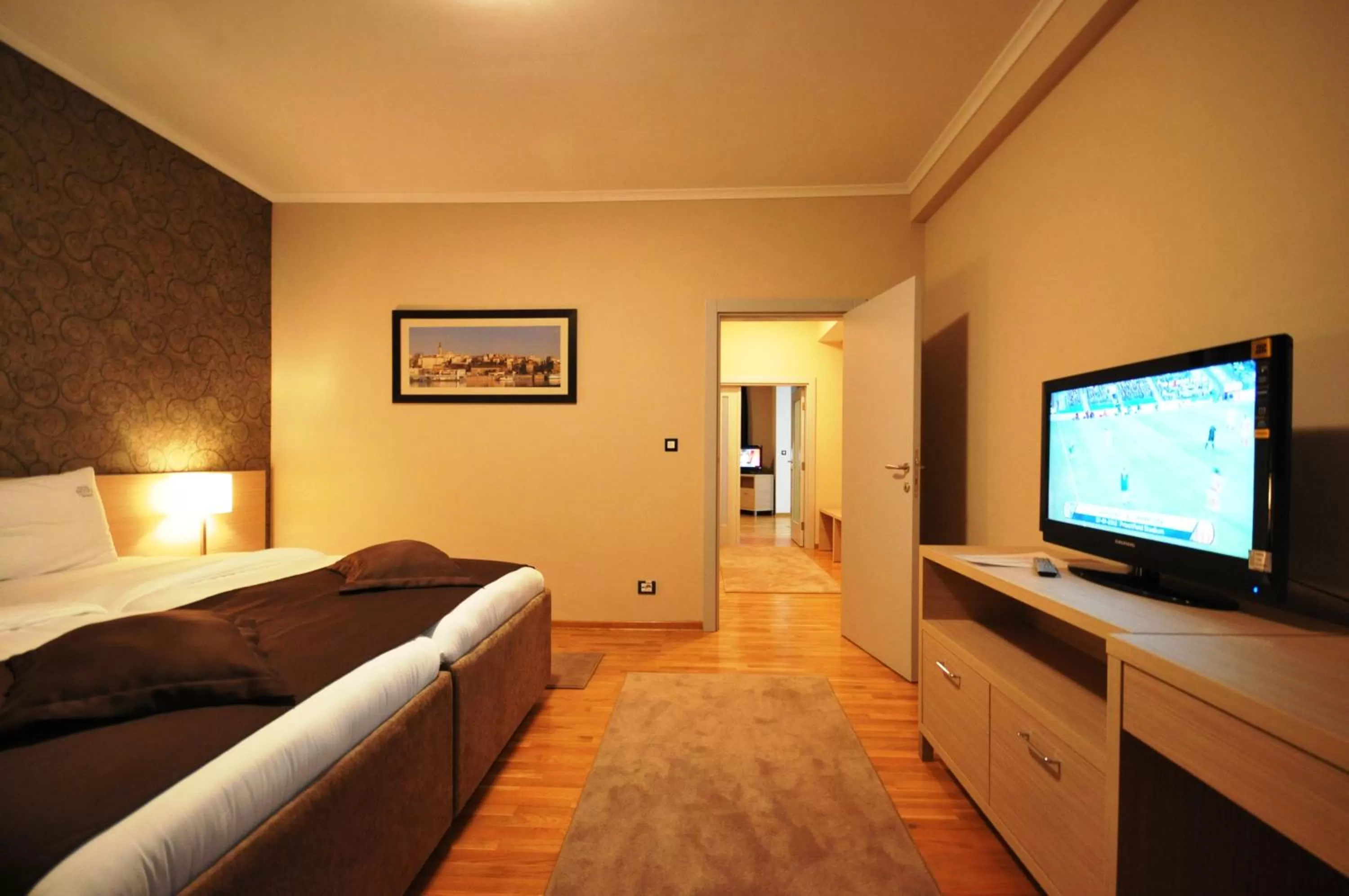Bedroom, Bed in Garni Hotel Nevski