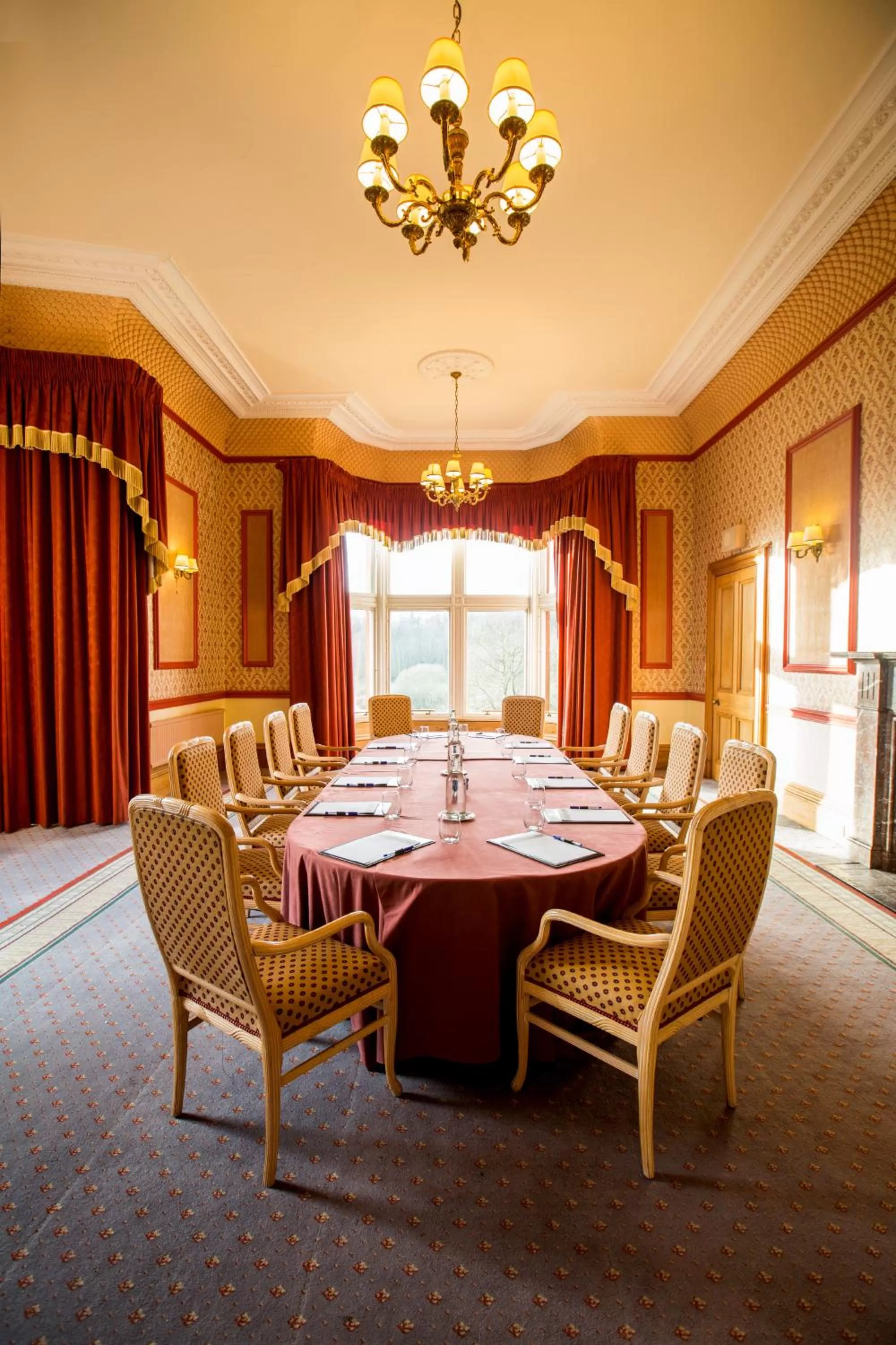 Dining area in Dryburgh Abbey Hotel