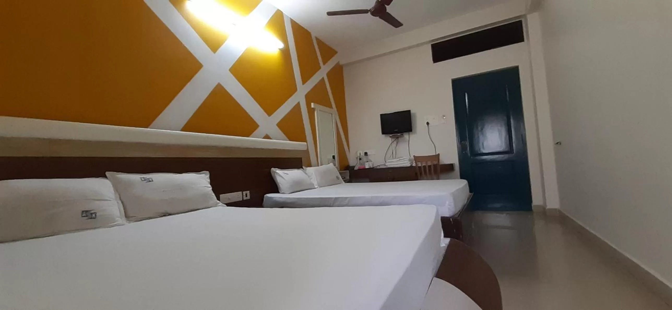 Photo of the whole room, Bed in A.S.K Residency