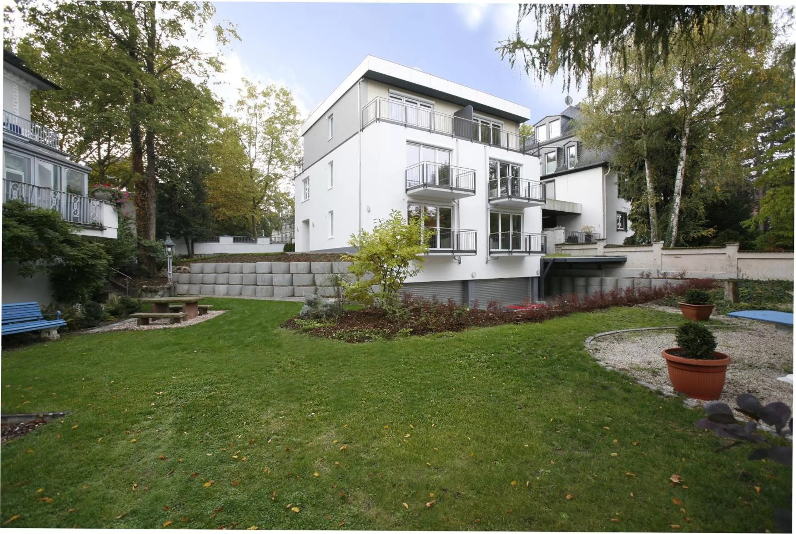 Property building, Garden in Hotel Am Römerwall