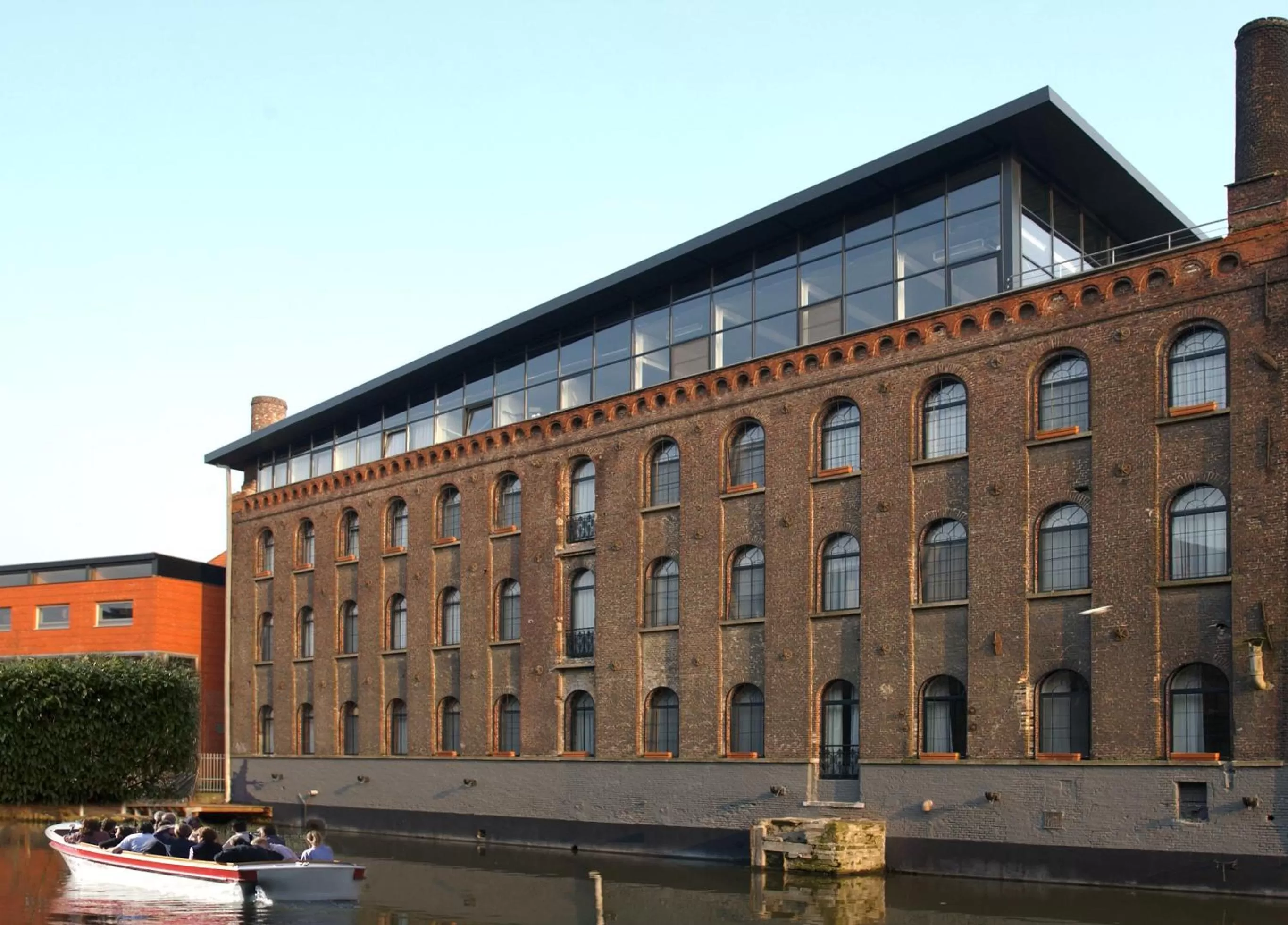 Facade/entrance in Ghent River Hotel