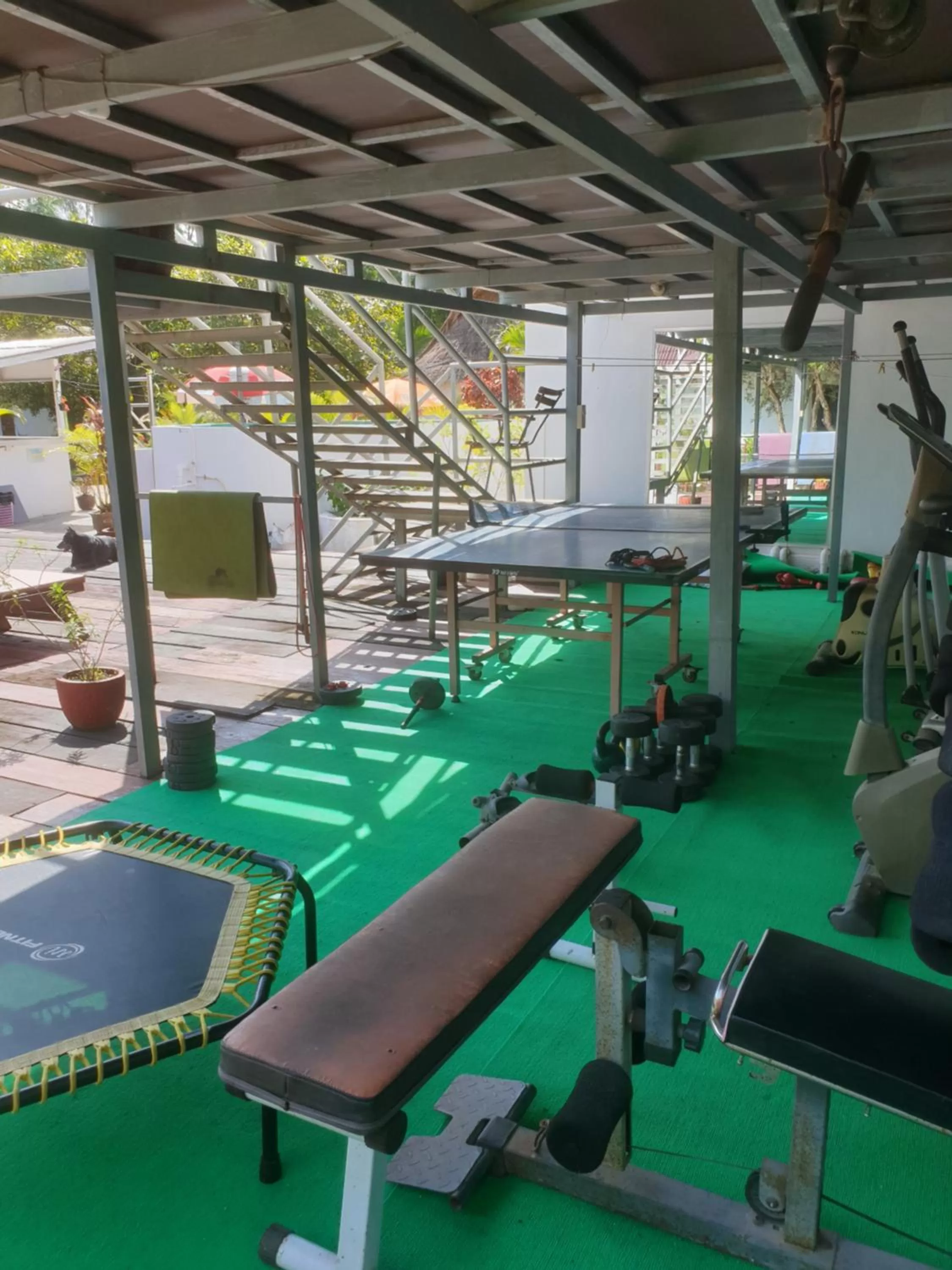 Fitness centre/facilities in Bohemiaz Resort and Spa Kampot