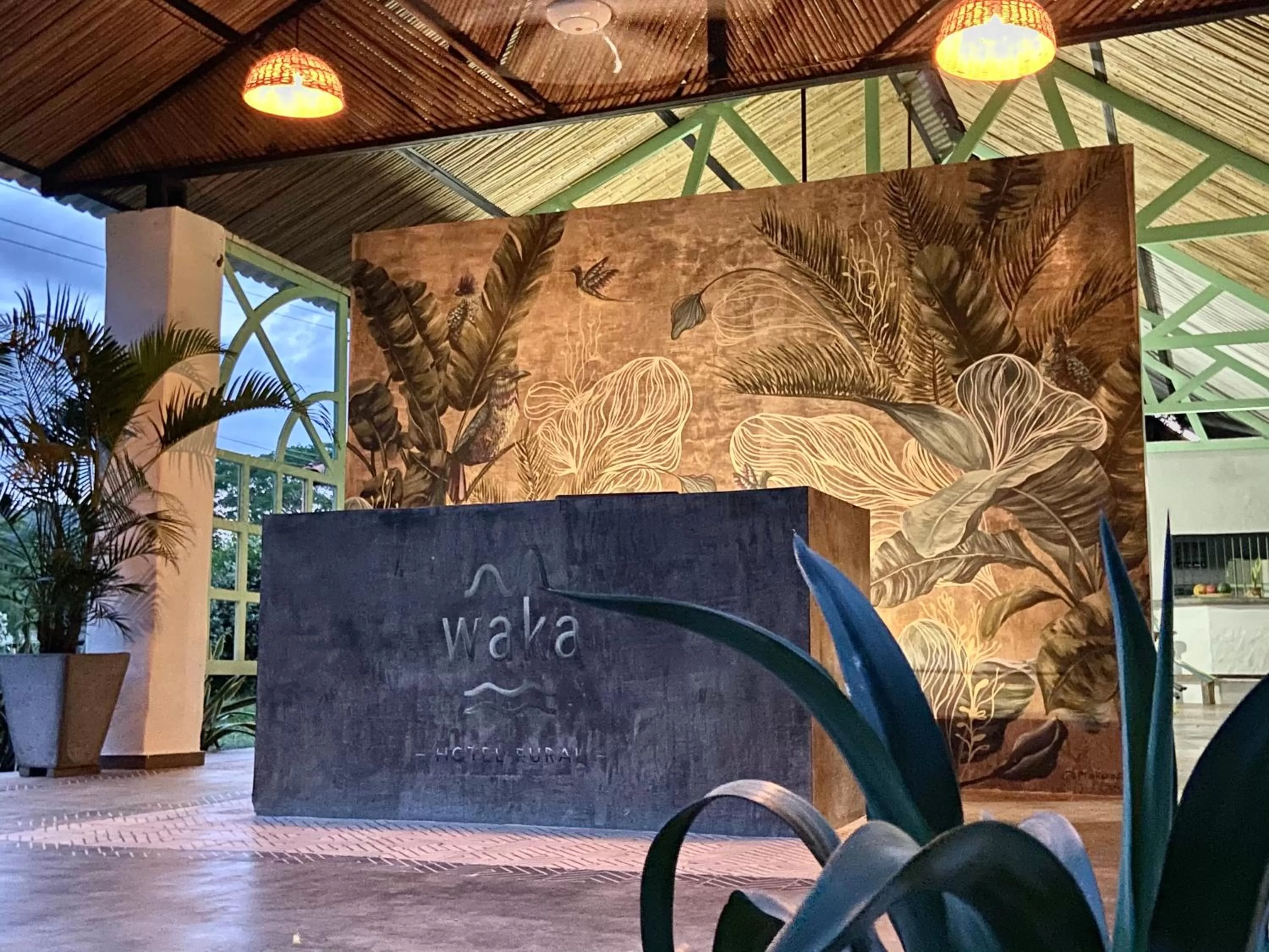 Property logo or sign, Seating Area in Waka Hotel Rural