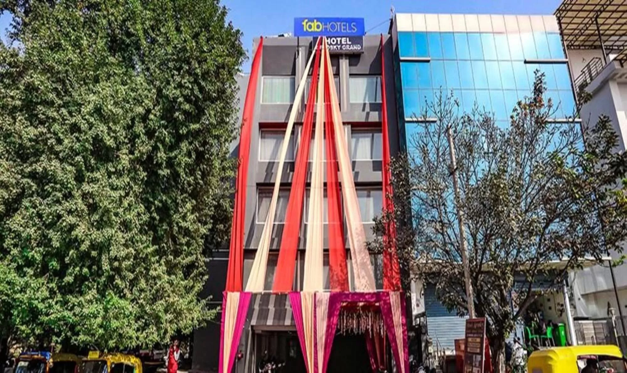 Property building in FabHotel Aerosky Grand