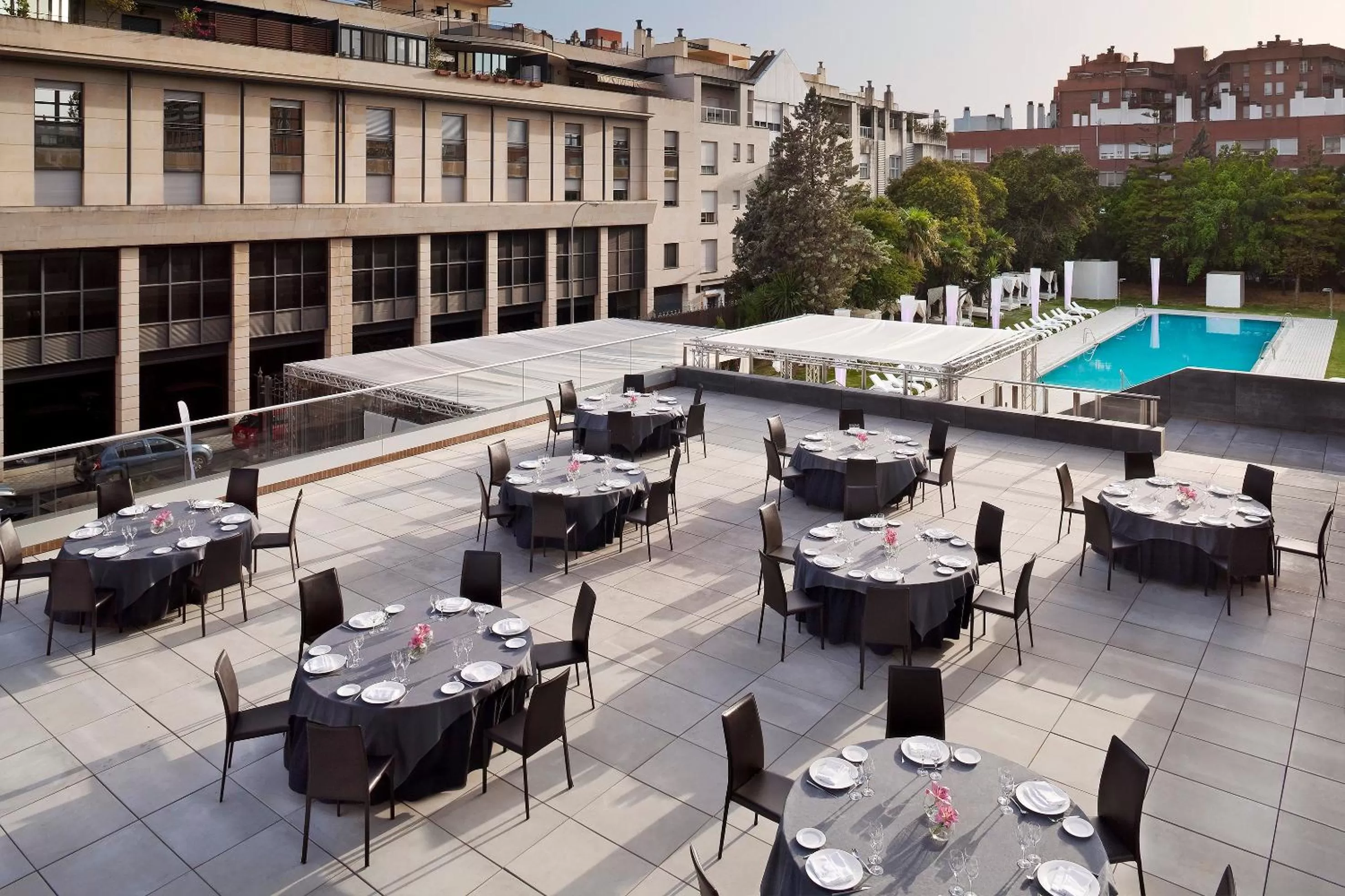 Patio in Melia Lebreros