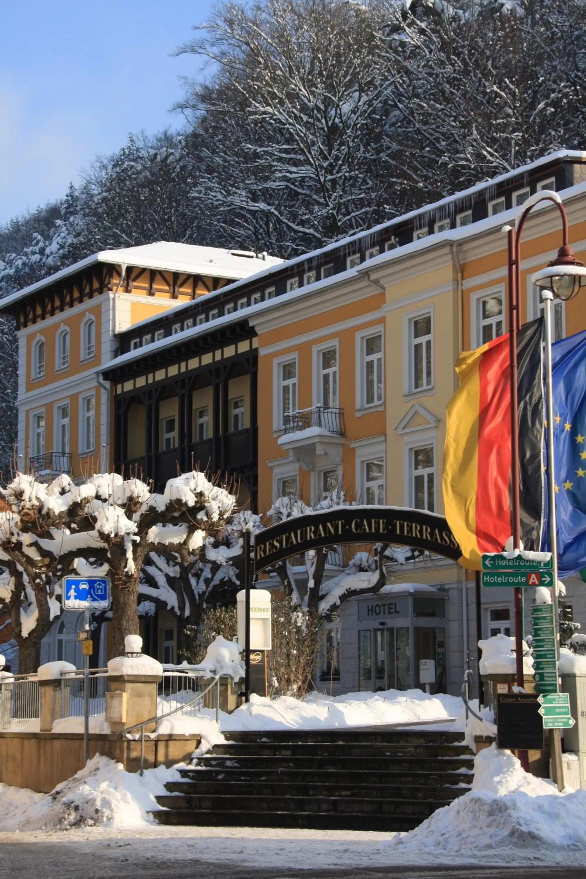 Facade/entrance in Hotel Lindenhof Bad Schandau