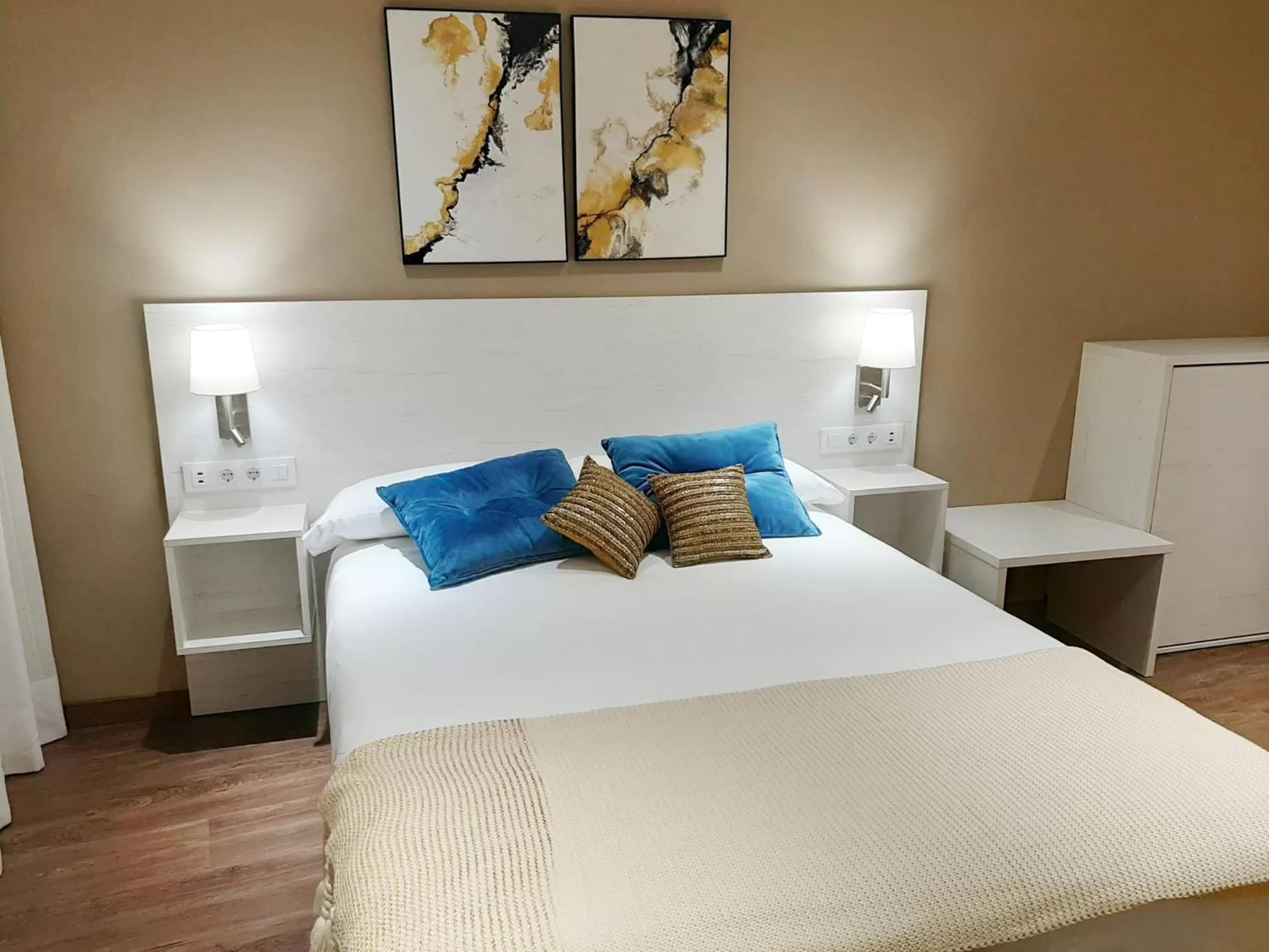 Bed in Hotel La Terraza