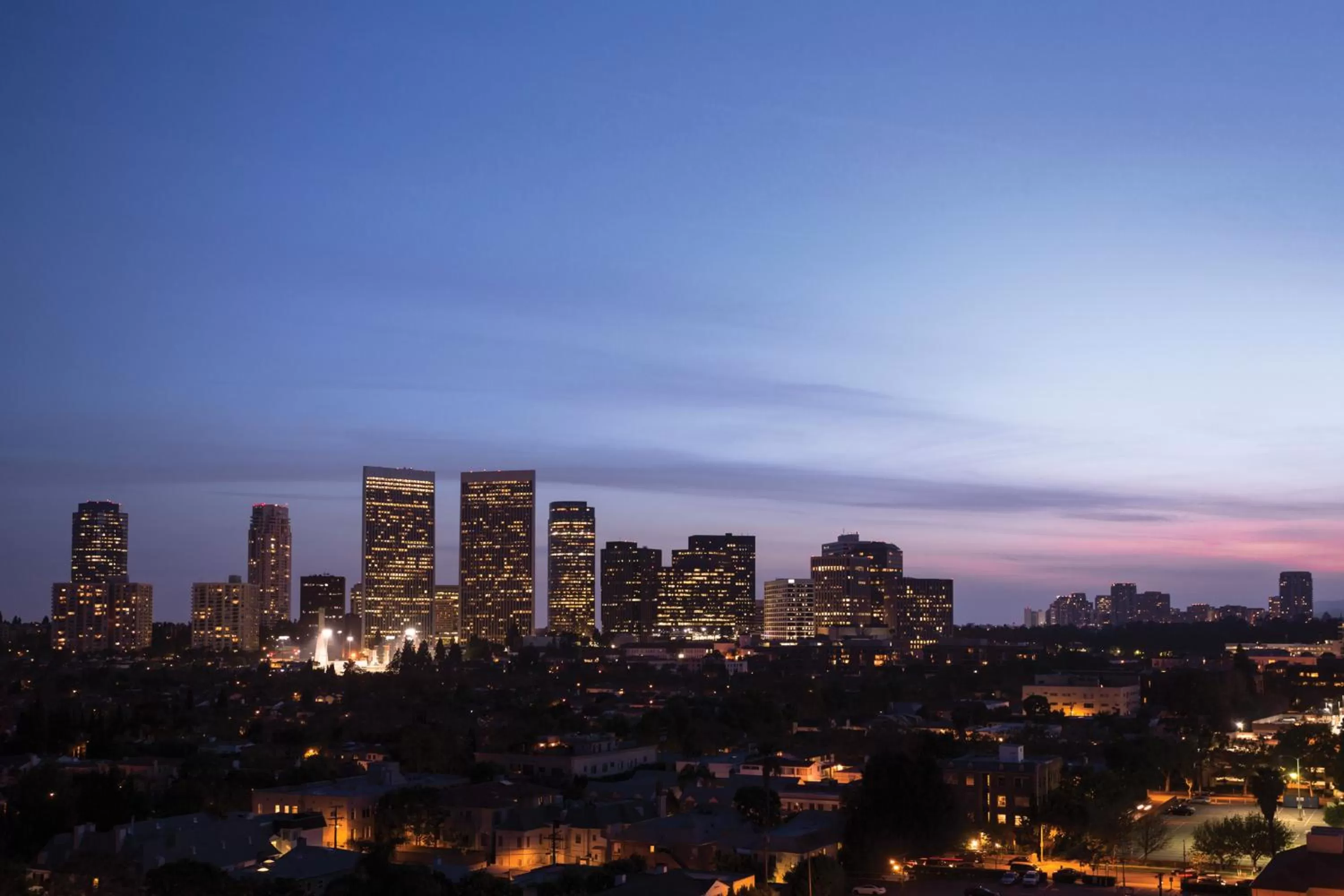 City view in Beverly Wilshire, A Four Seasons Hotel