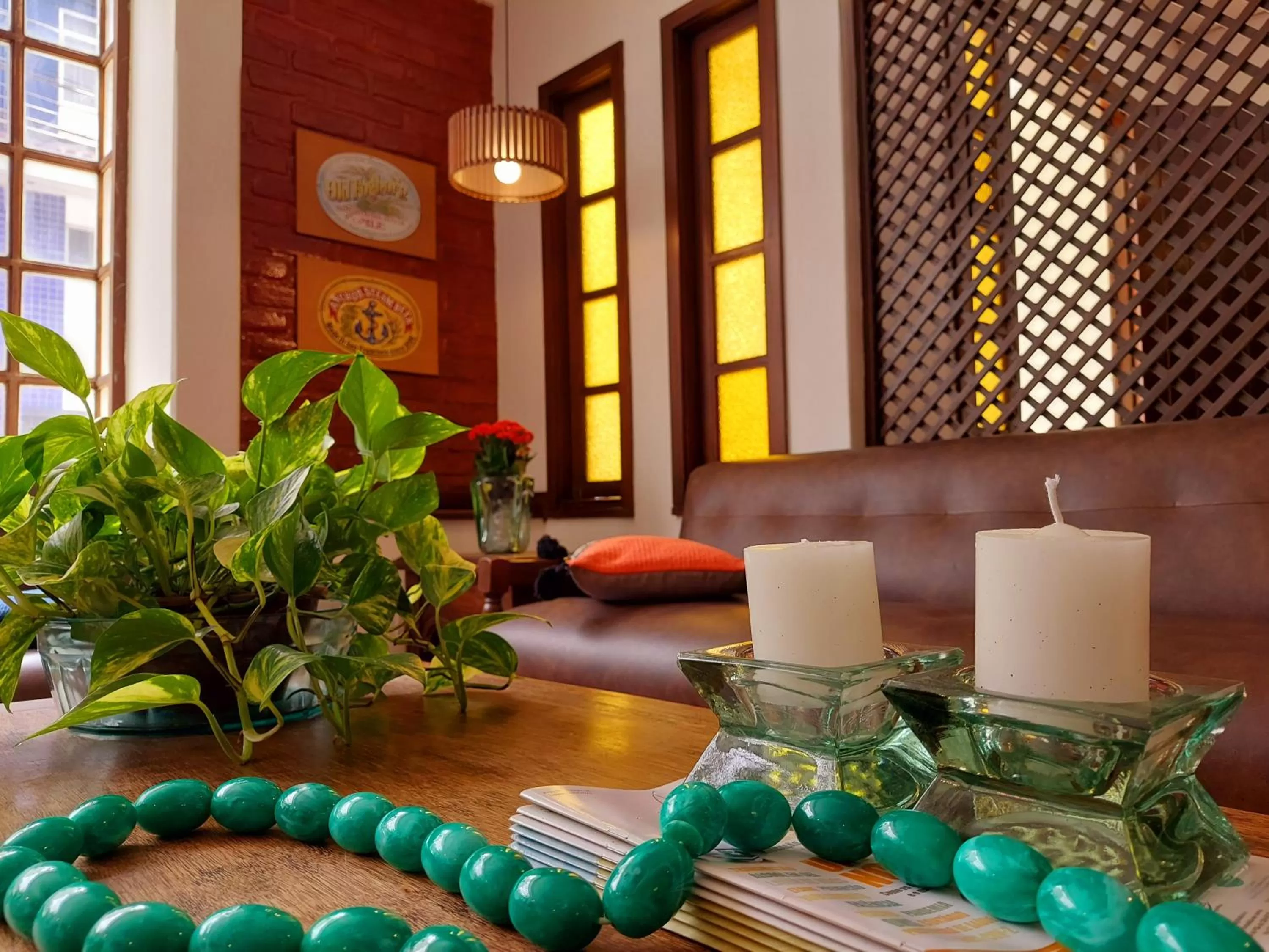 Decorative detail in Hotel Mount Everest