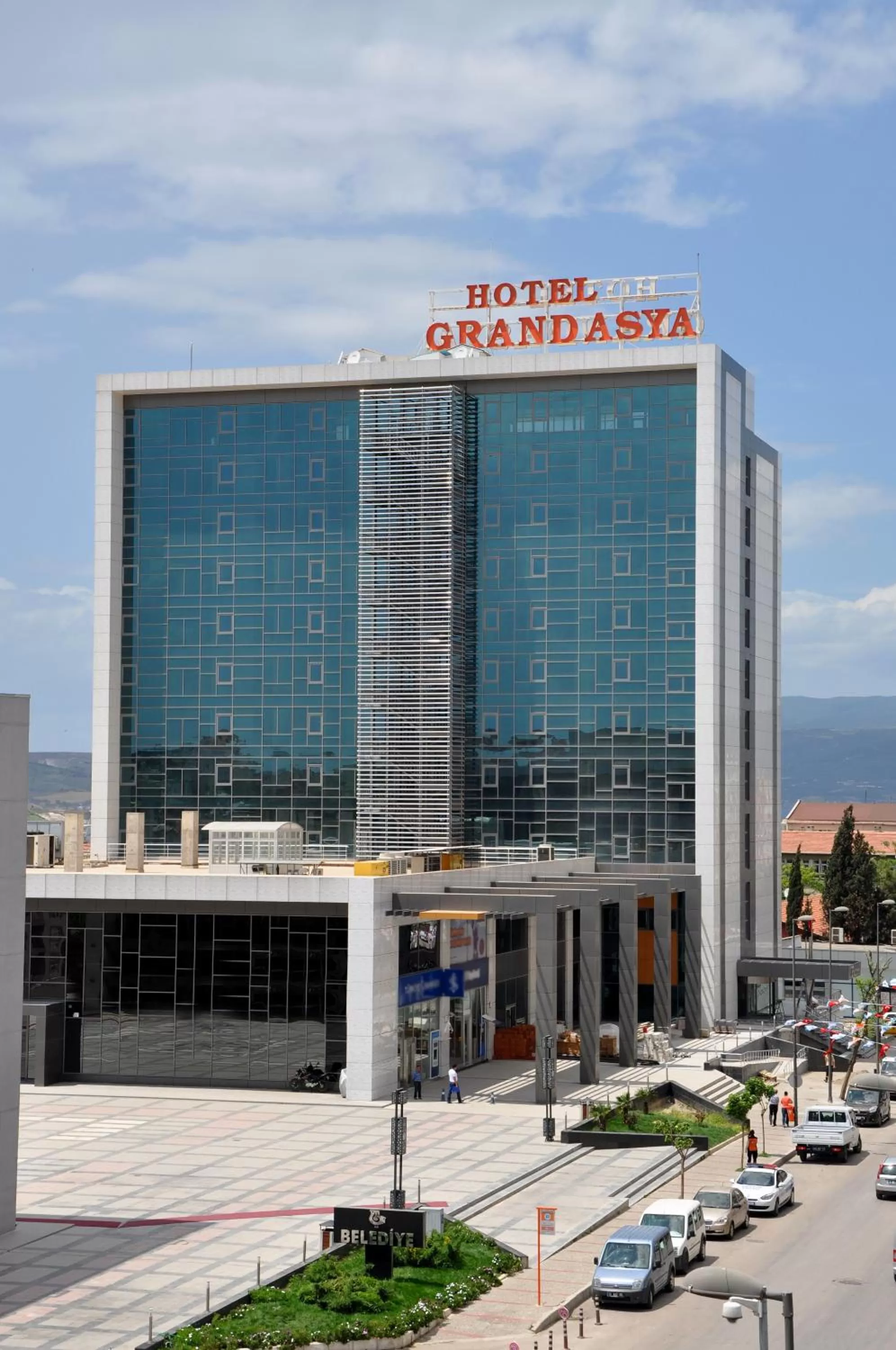 Facade/entrance in Grand Asya Hotel