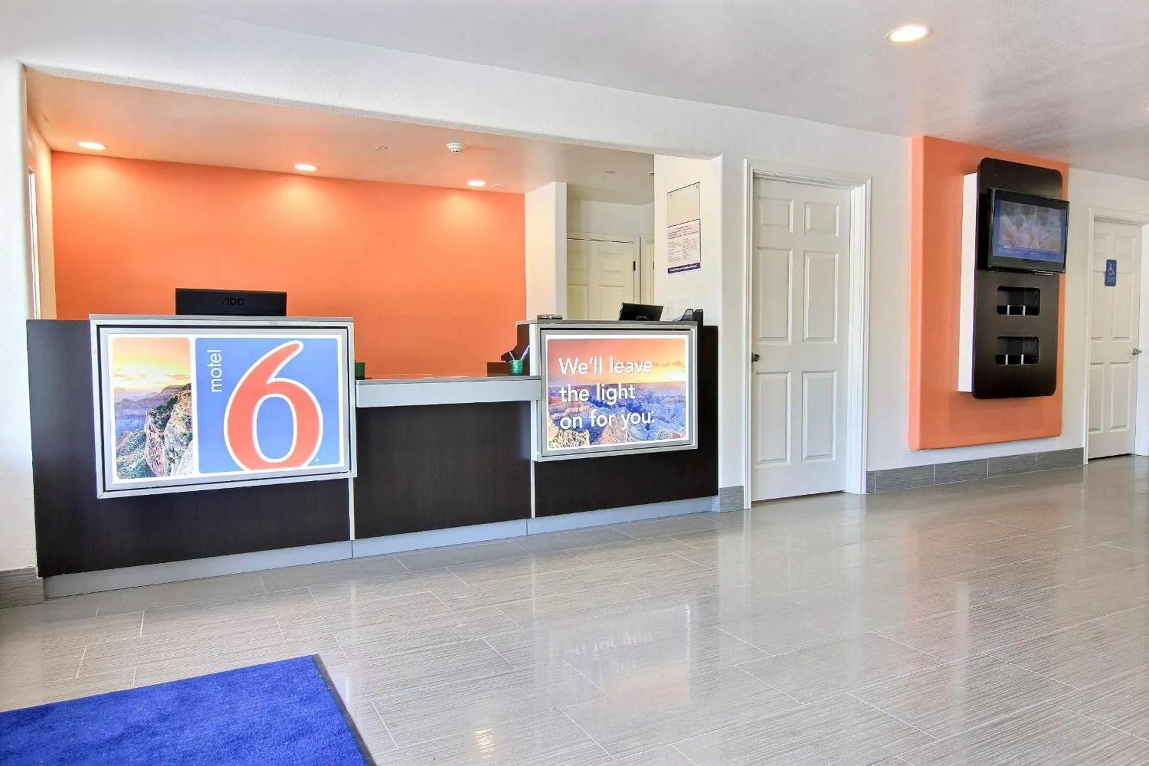 Lobby or reception in Motel 6-Rockport, TX