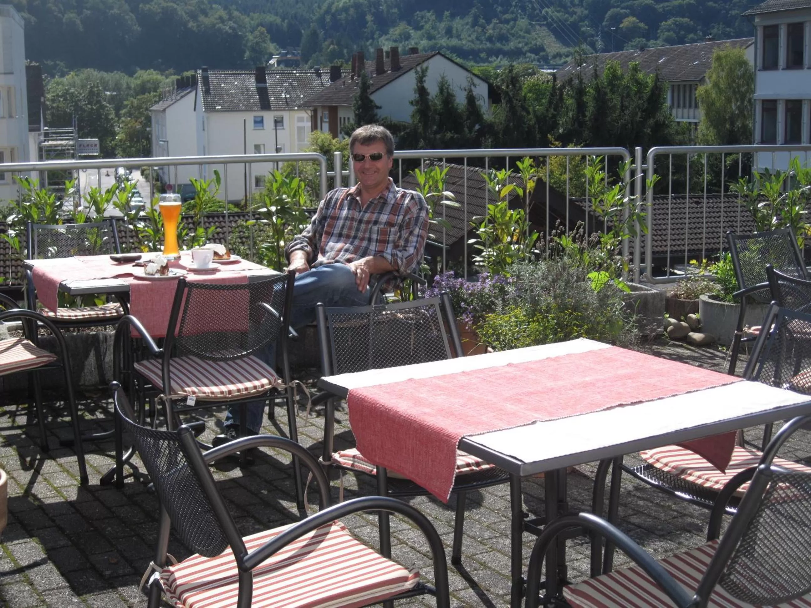 Patio, Restaurant/Places to Eat in Aktivhotel Alter Kaiser