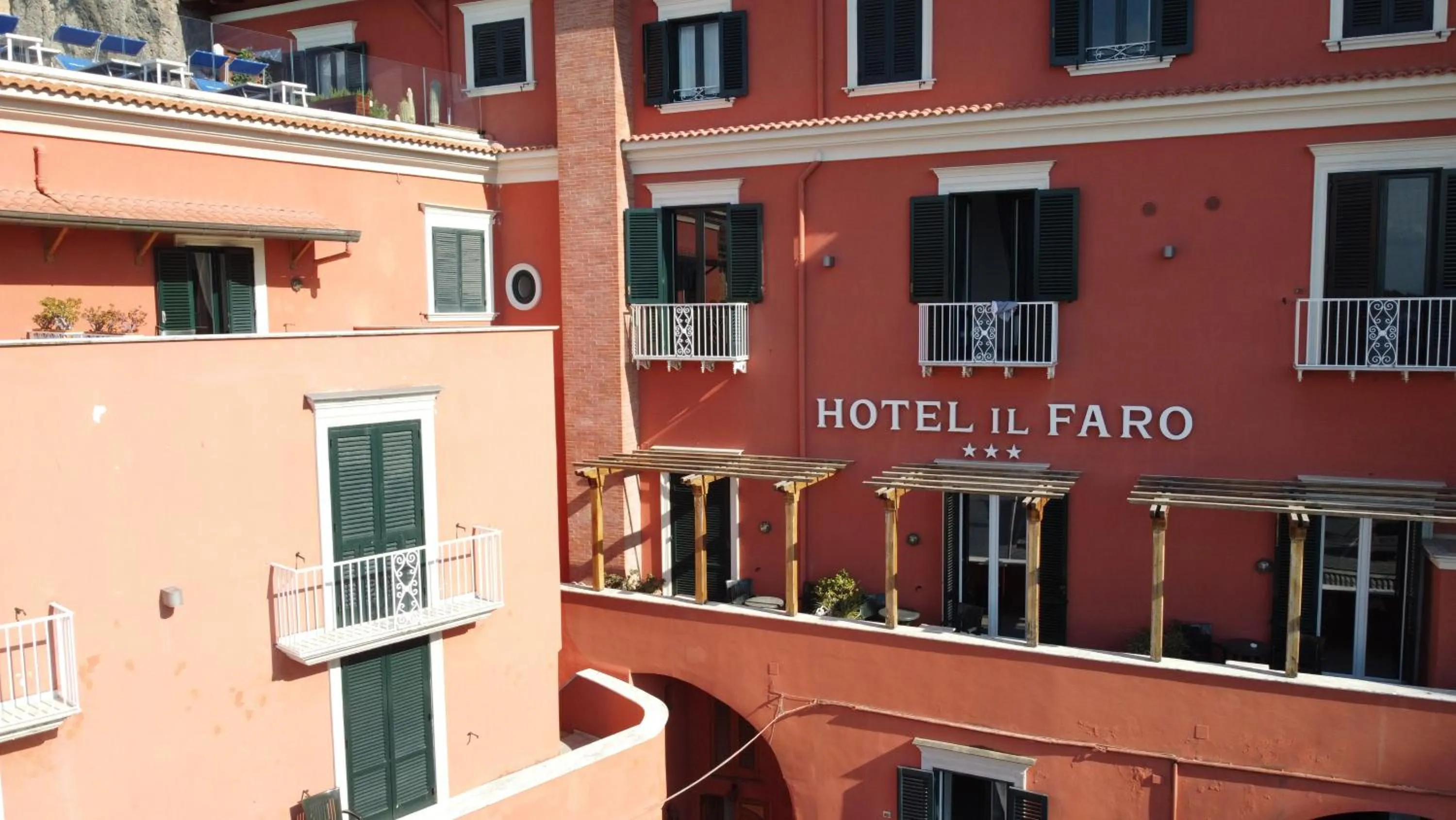 Bird's eye view in Hotel Il Faro