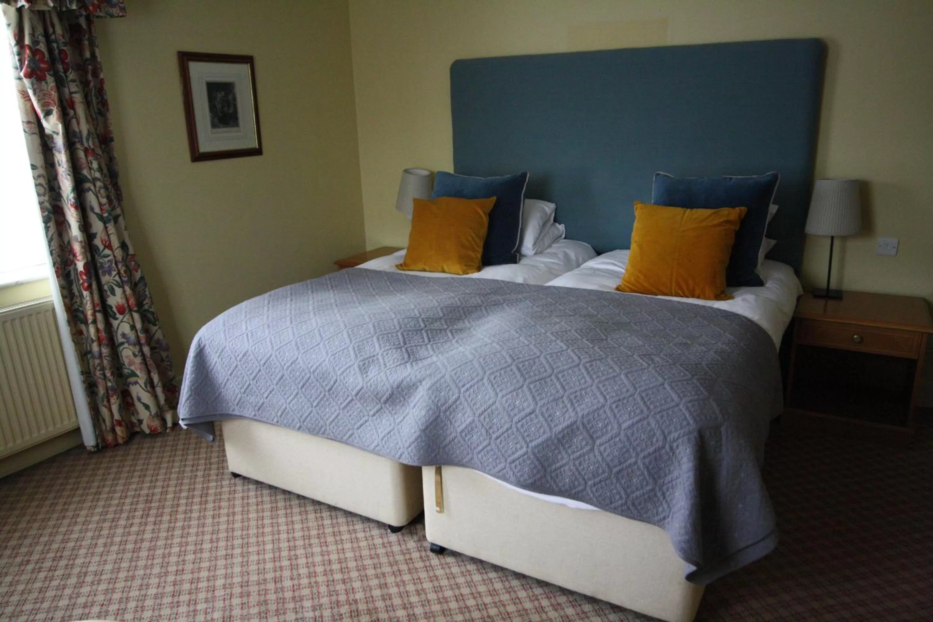Bed in The Falstaff in Canterbury