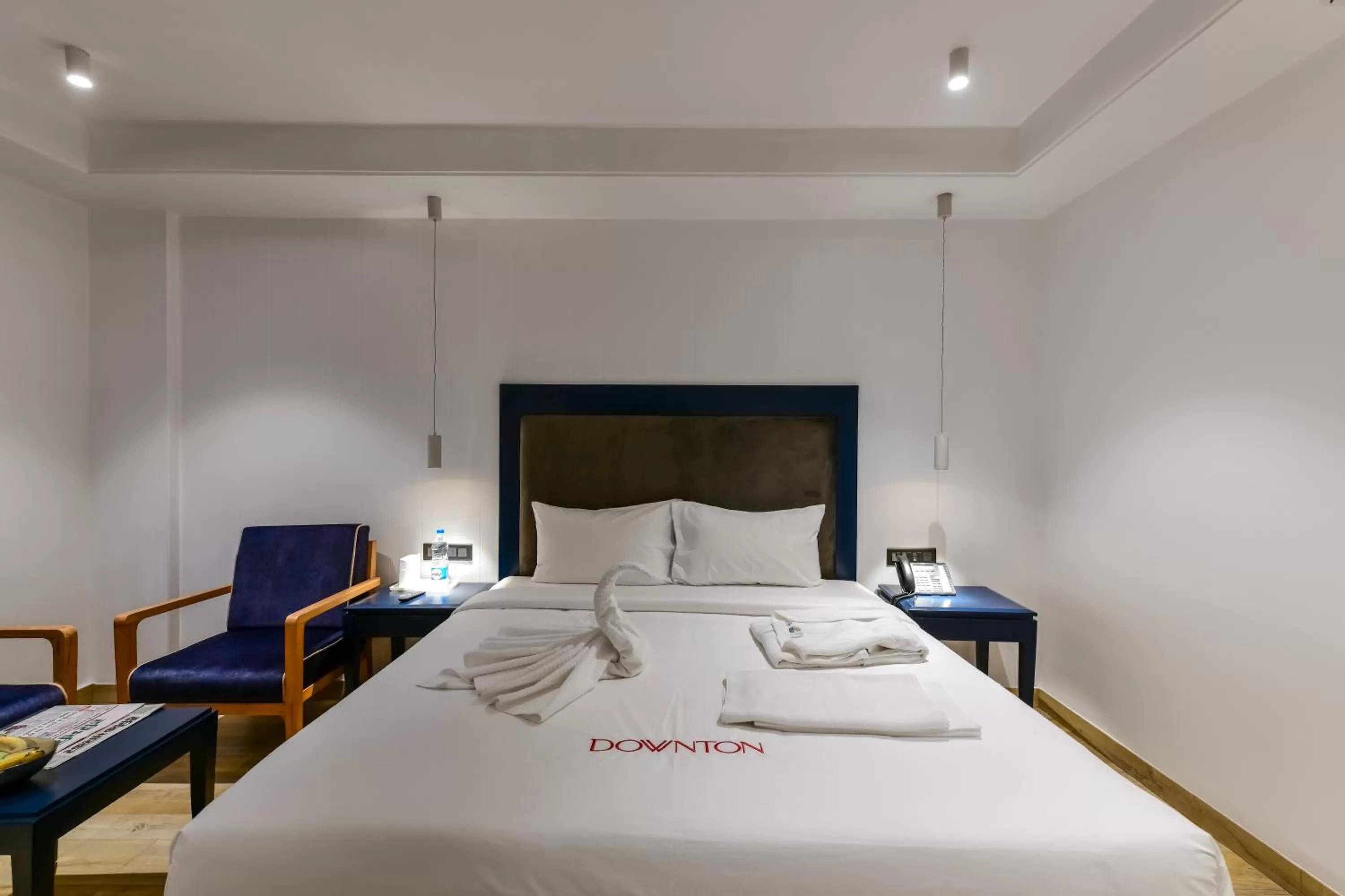 Bedroom in The Downton Hotel