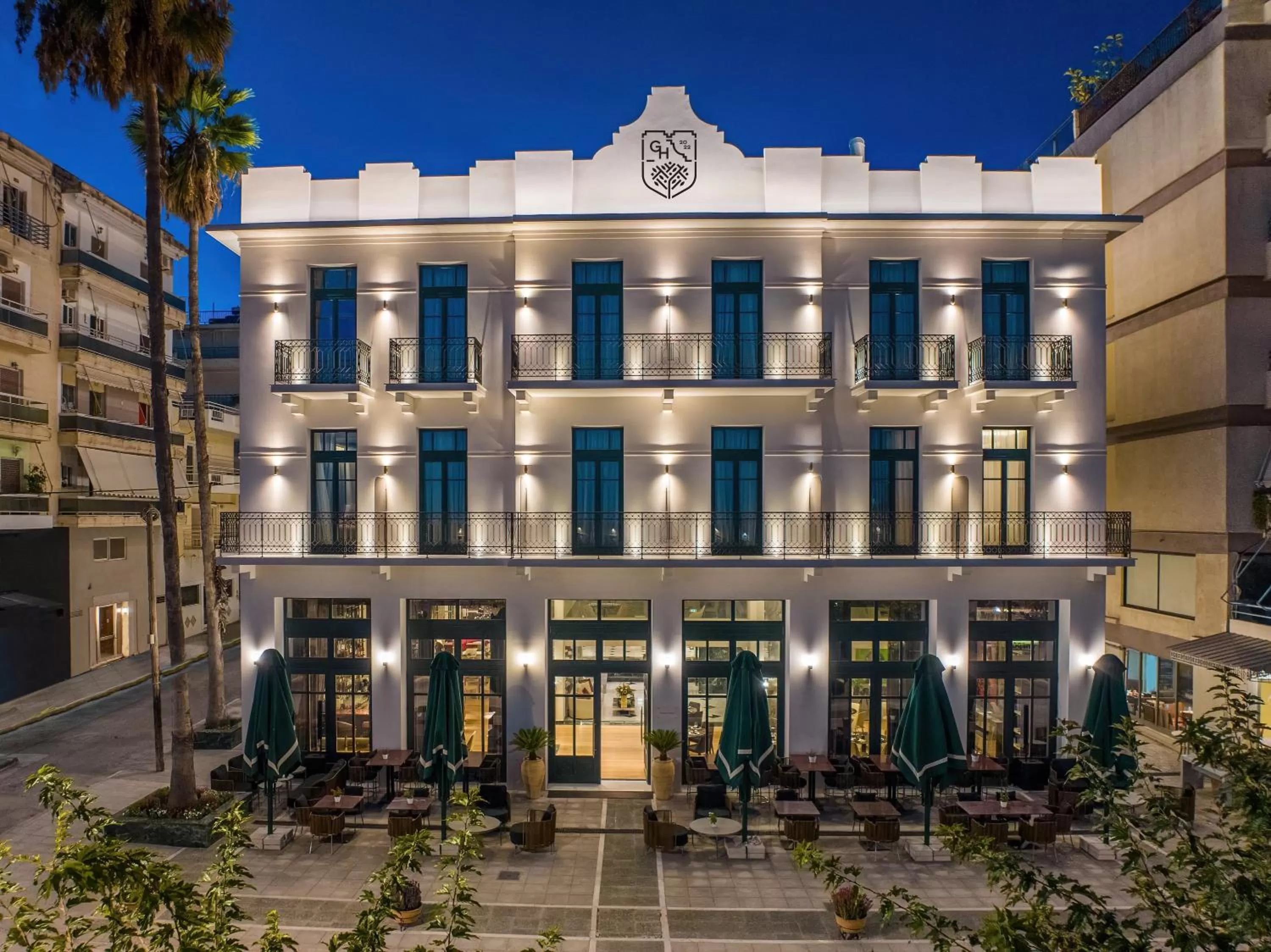 Property building in Grand Hotel Kalamata