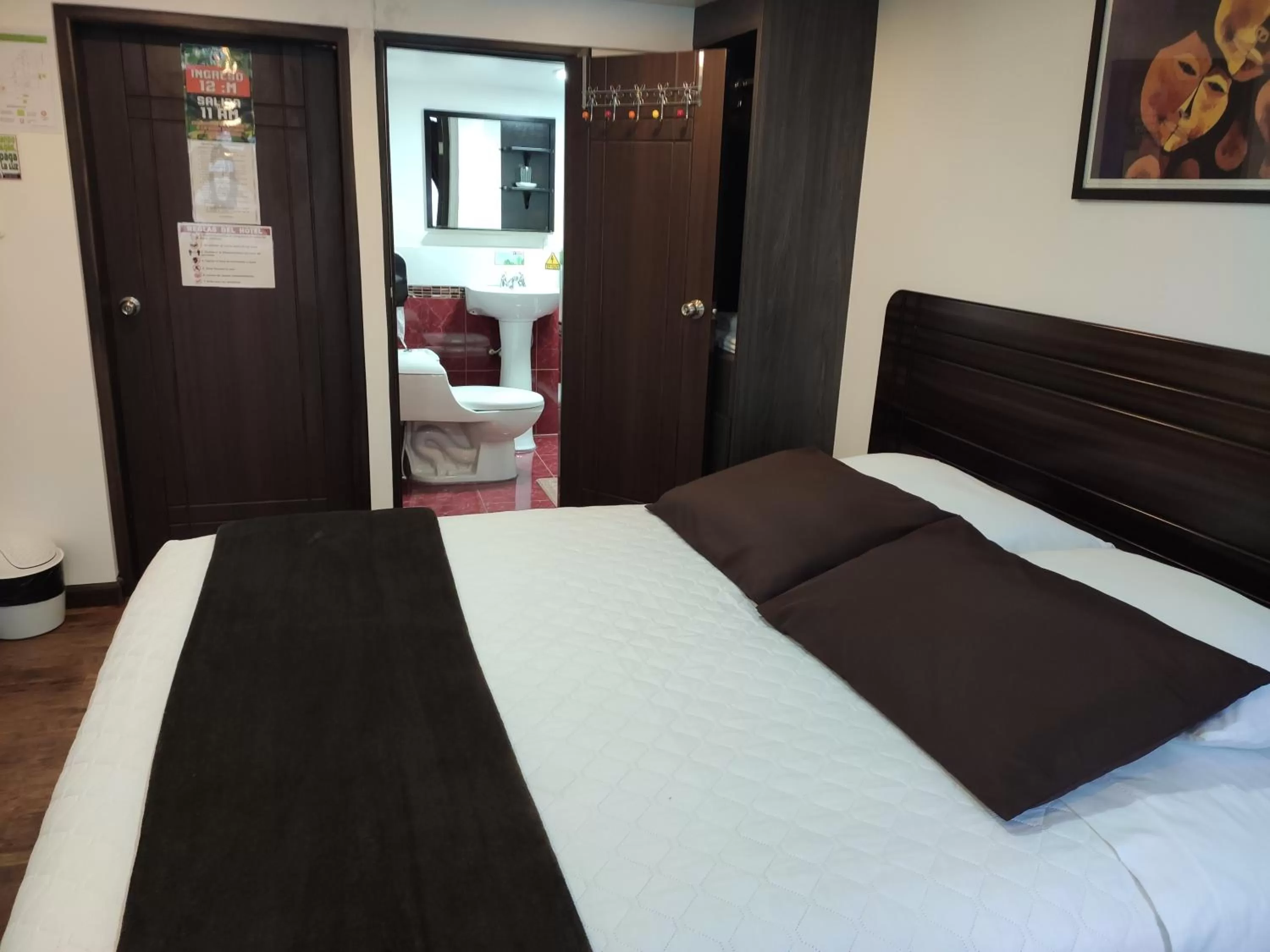 Bed in Hotel el Che No apto para corruptos