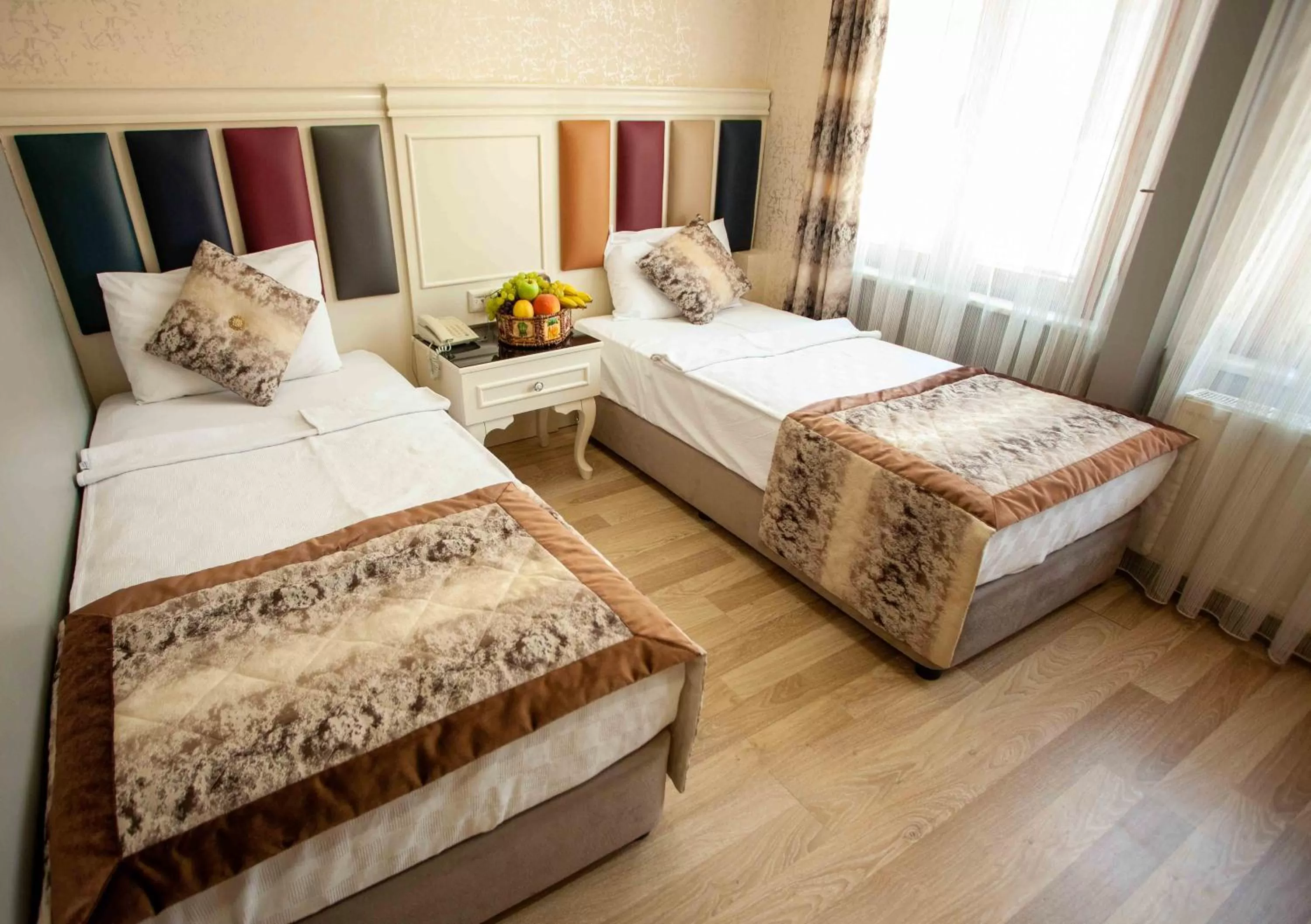 Bed in Best Nobel Hotel