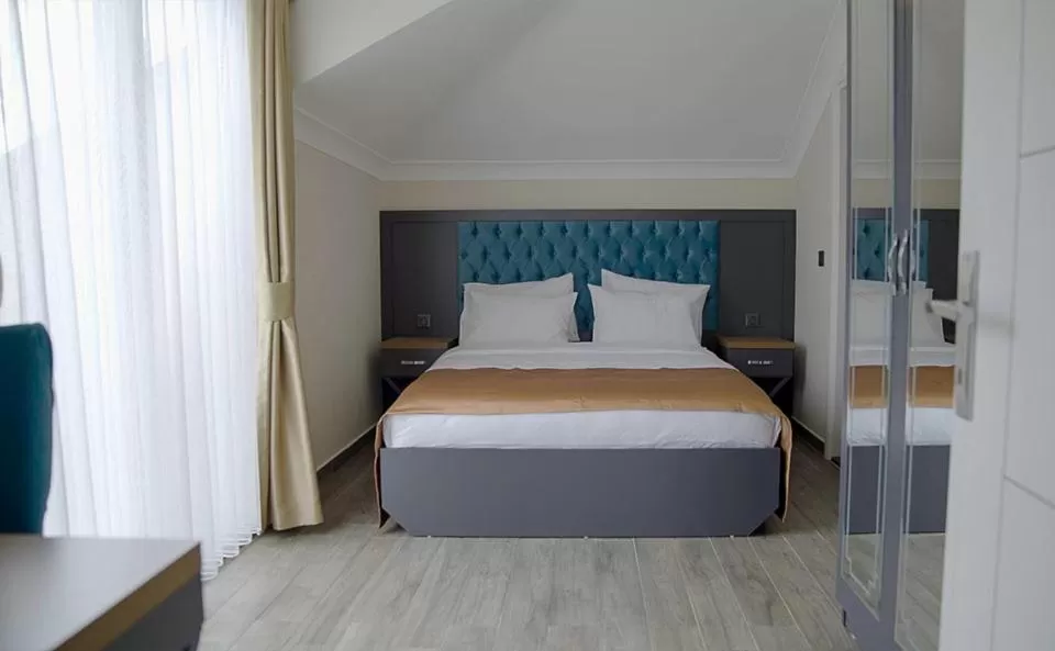 Bedroom, Bed in İnanlar Airport Residence