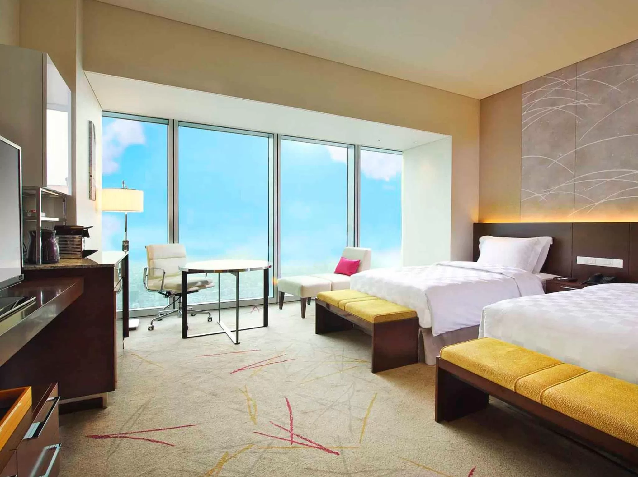 Bedroom, Bed in Osaka Marriott Miyako Hotel