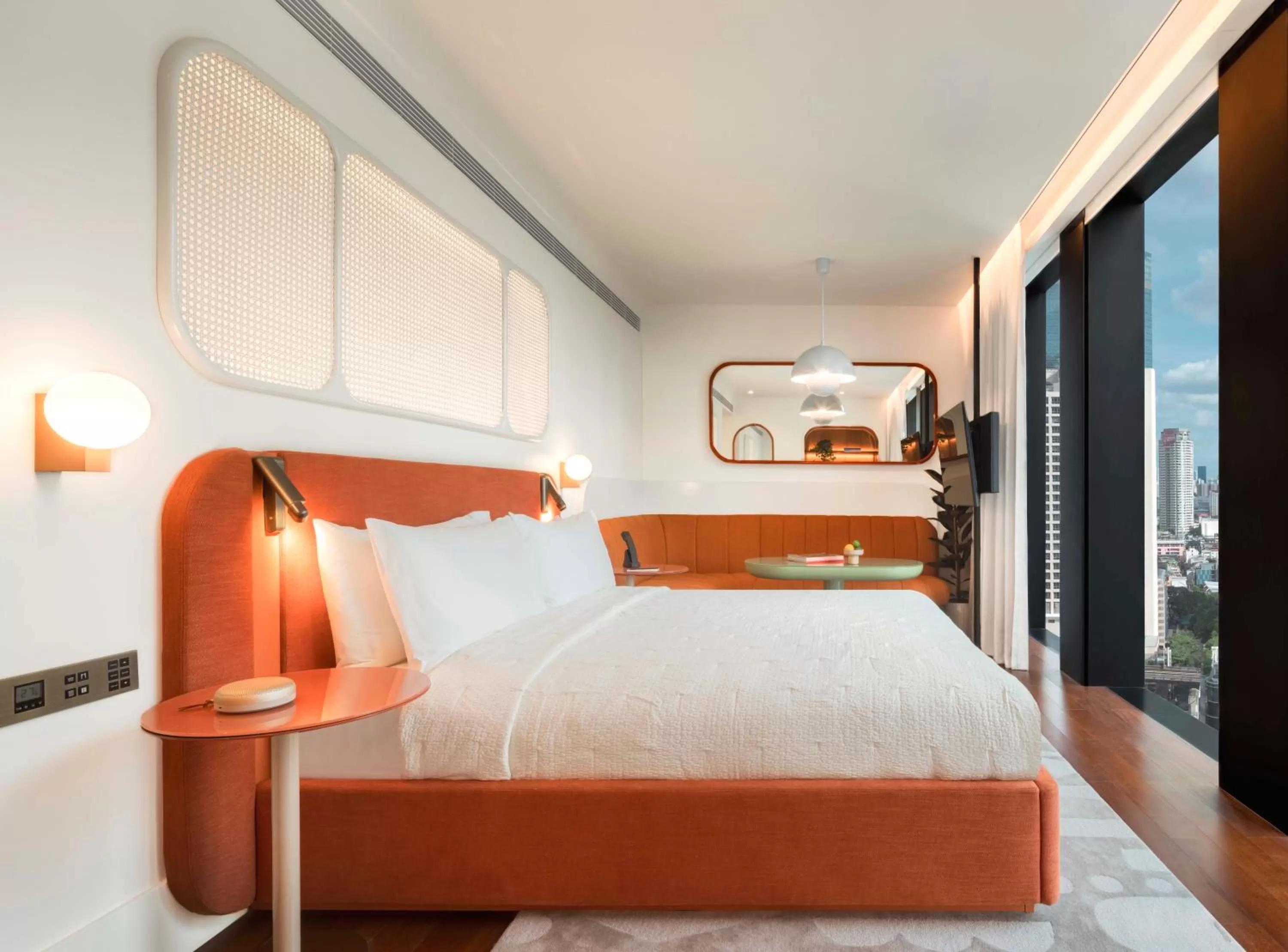 Bed in The Standard, Bangkok Mahanakhon