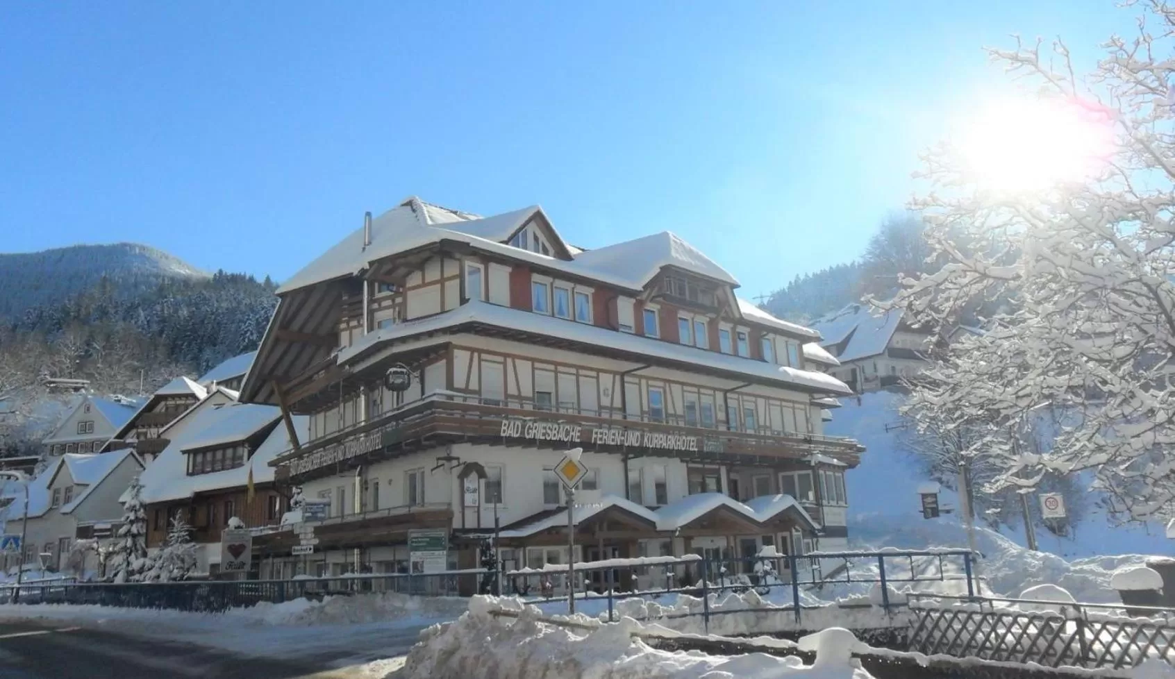 Property building in Kurparkhotel Faißt